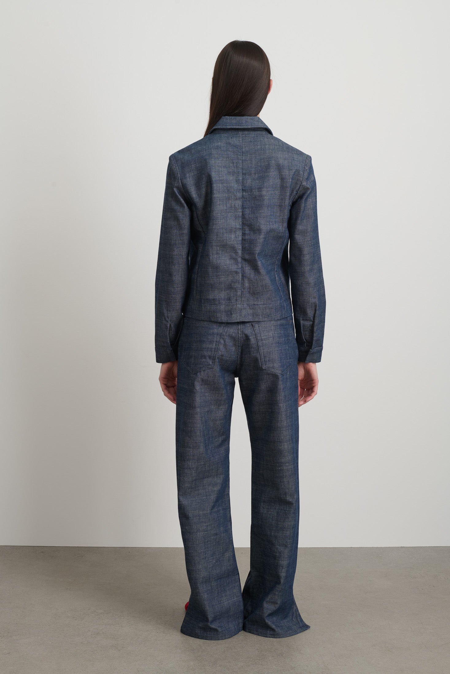 Denim Shirt Jacket Indigo Rinse