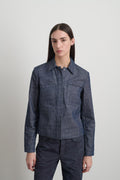 Denim Shirt Jacket Indigo Rinse