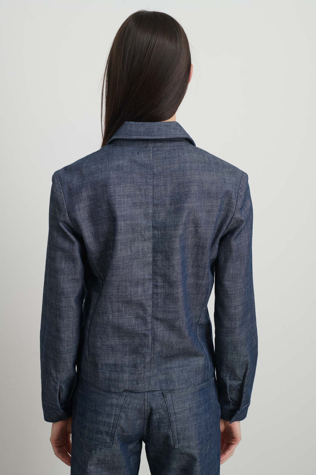 Denim Shirt Jacket Indigo Rinse