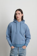 Hoodie Celery Chalk Blue Overdye