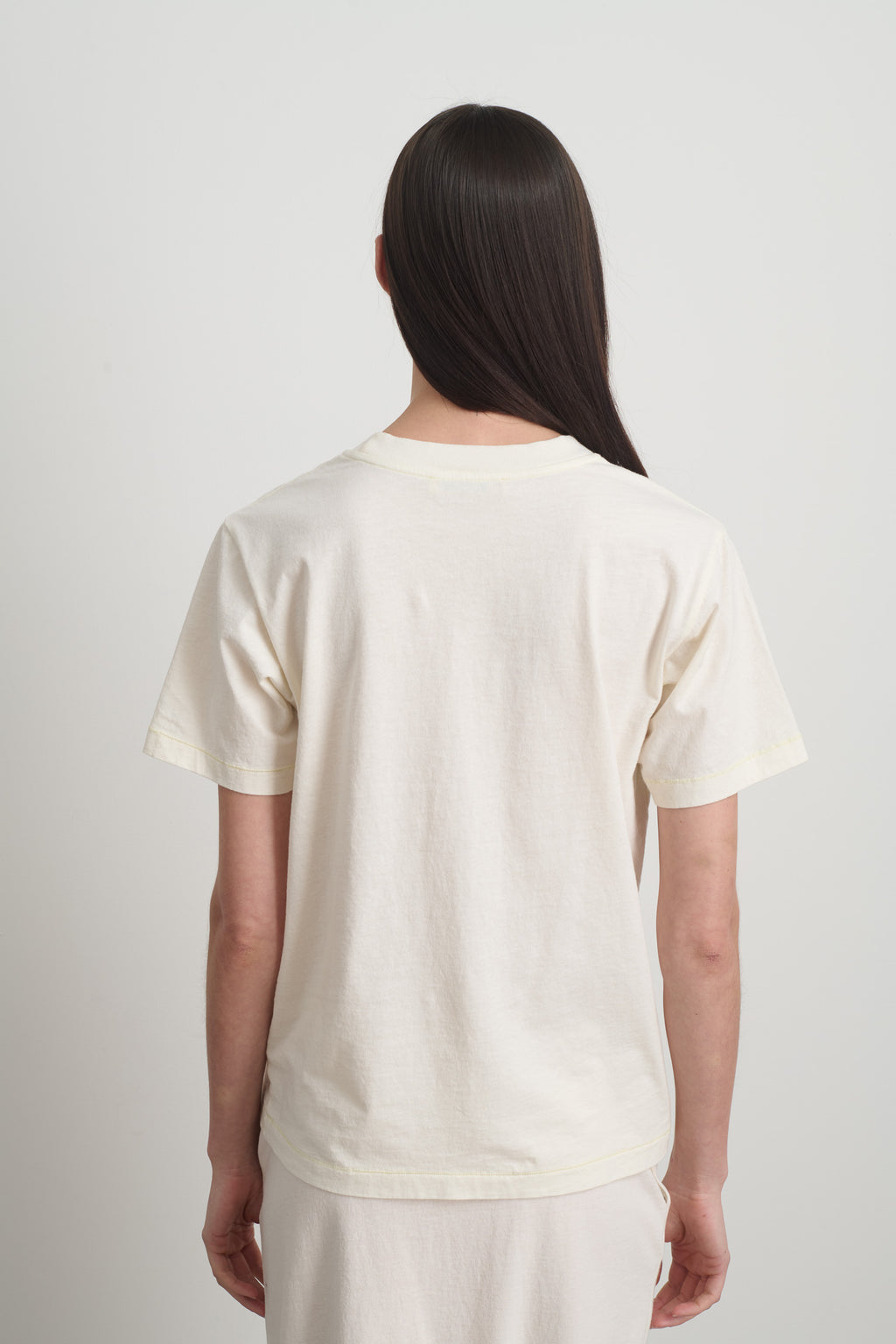Pocket Tee Oyster Overdye