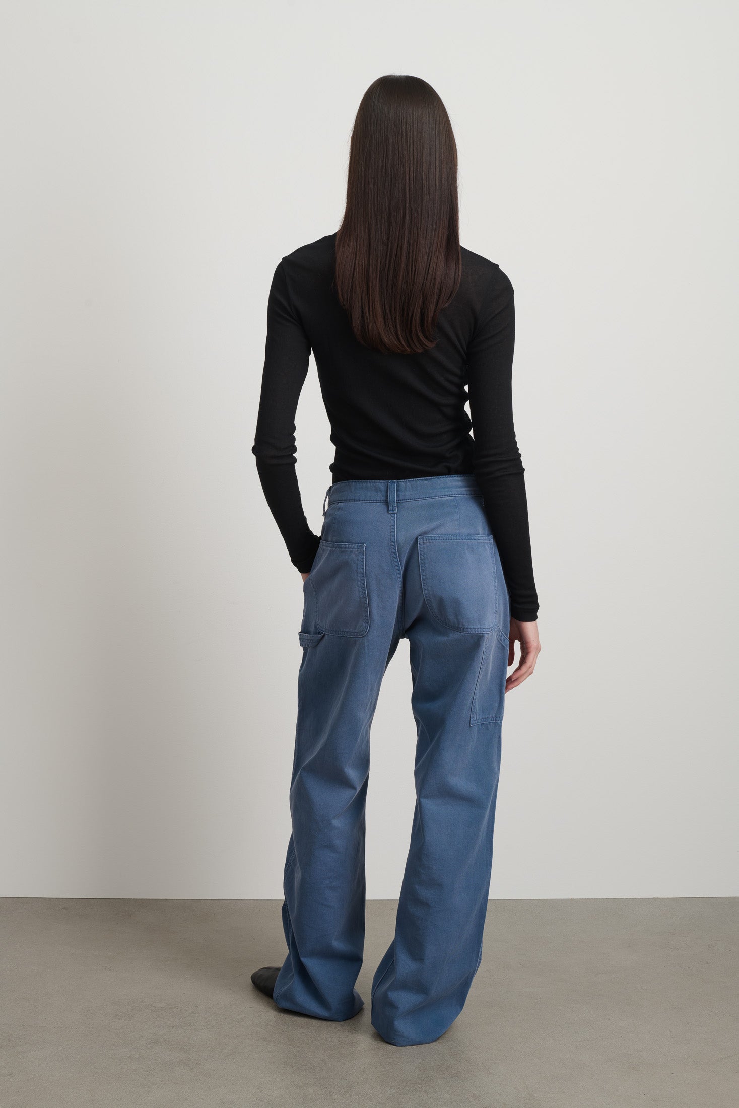 Painter Pant Delft Blue Overdye