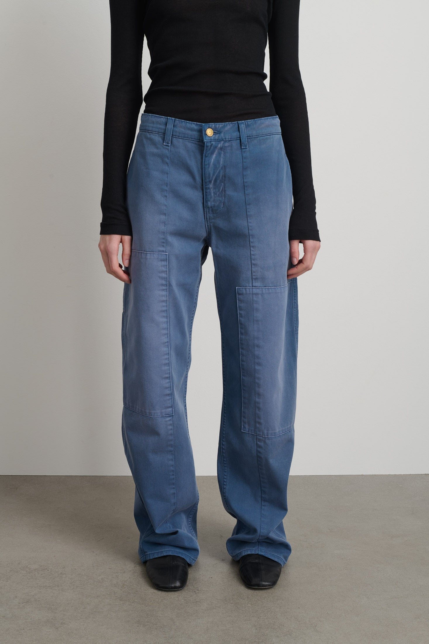 Painter Pant Delft Blue Overdye