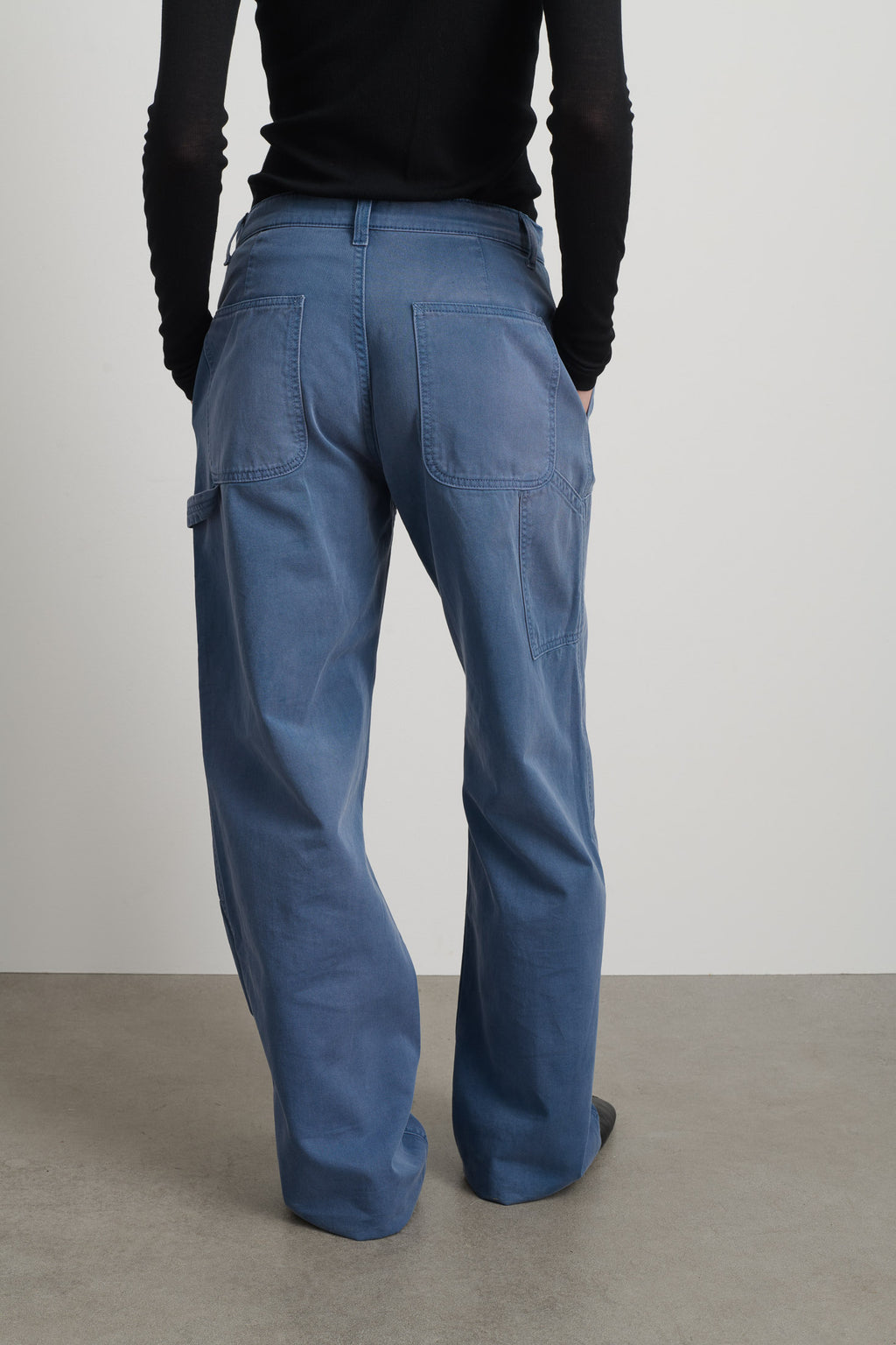 Painter Pant Delft Blue Overdye