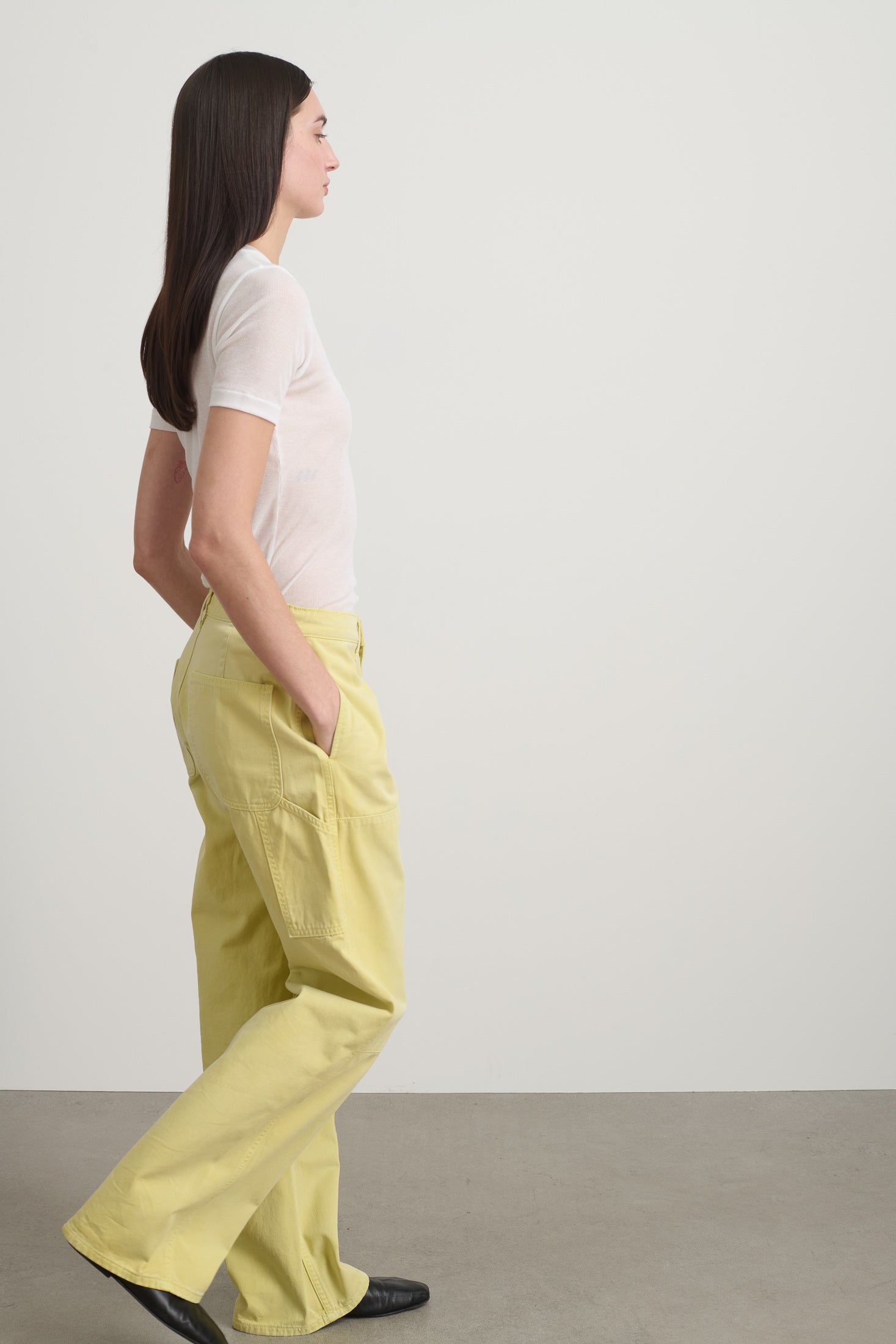 Painter Pant Faded Celery Overdye