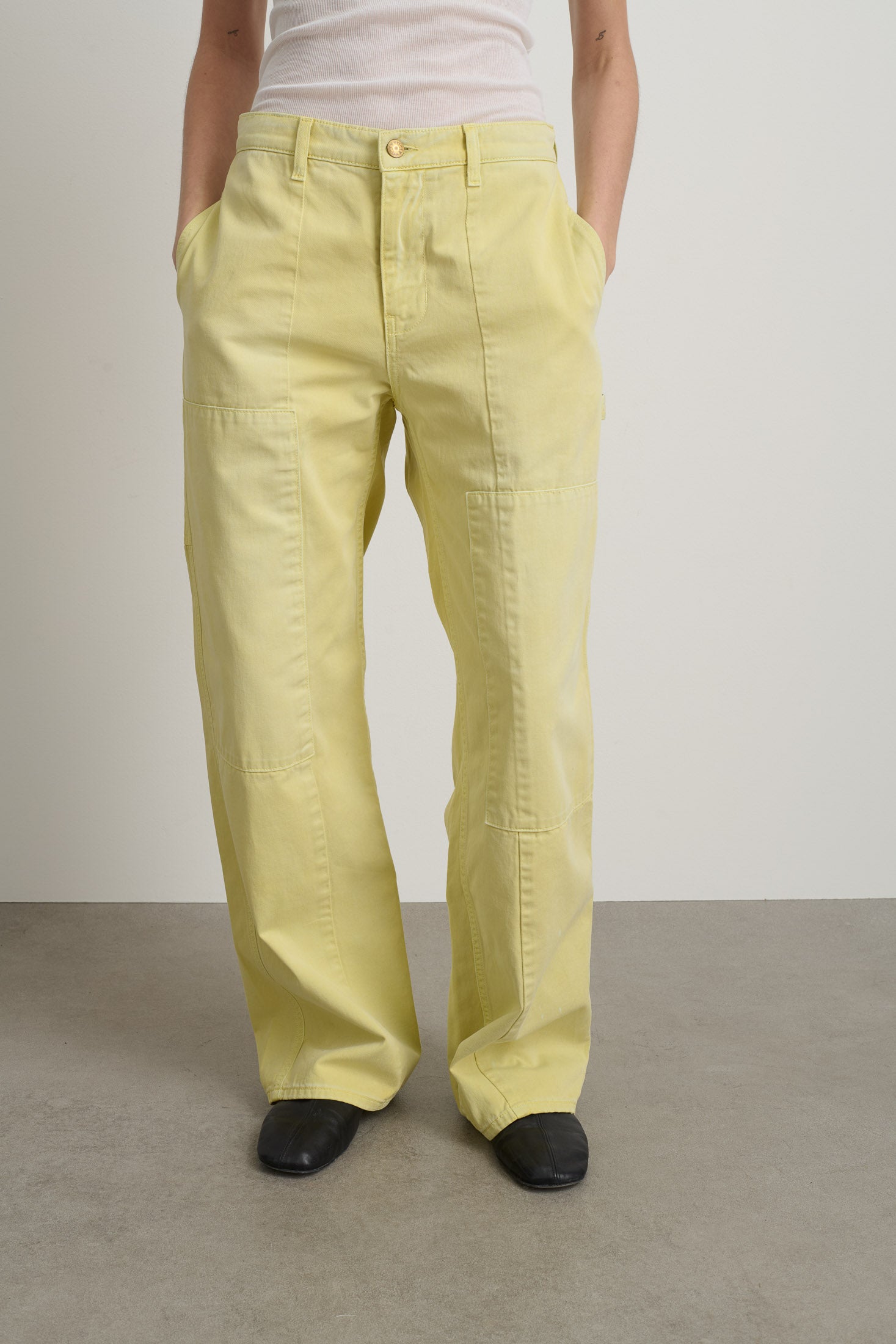 Painter Pant Faded Celery Overdye