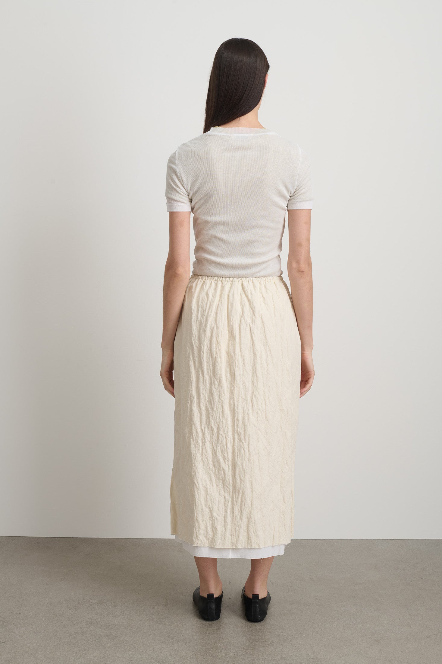Slip Skirt Ecru