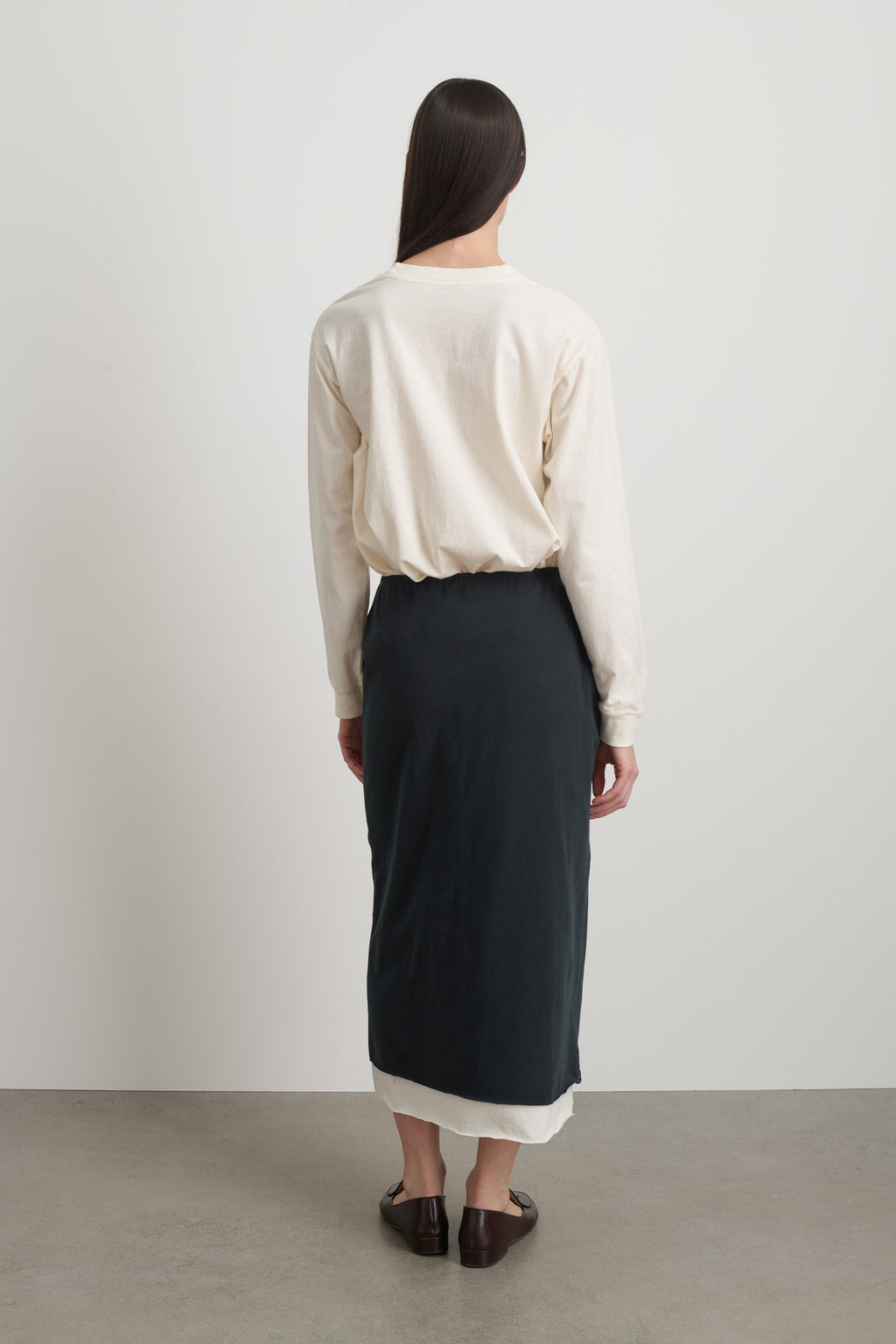 Slip Skirt Faded Black/Oyster Overdye