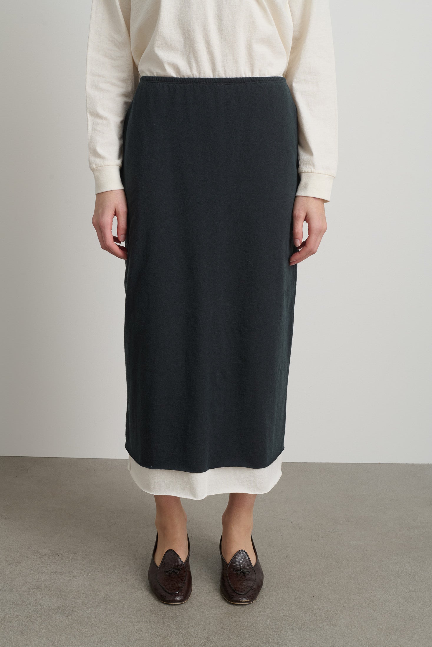 Slip Skirt Faded Black/Oyster Overdye