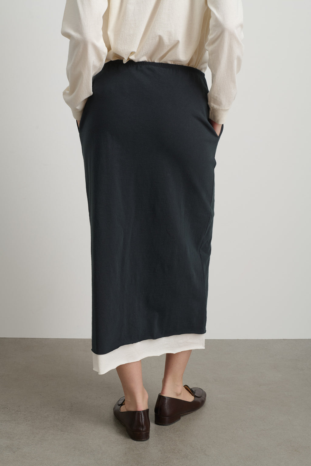 Slip Skirt Faded Black/Oyster Overdye