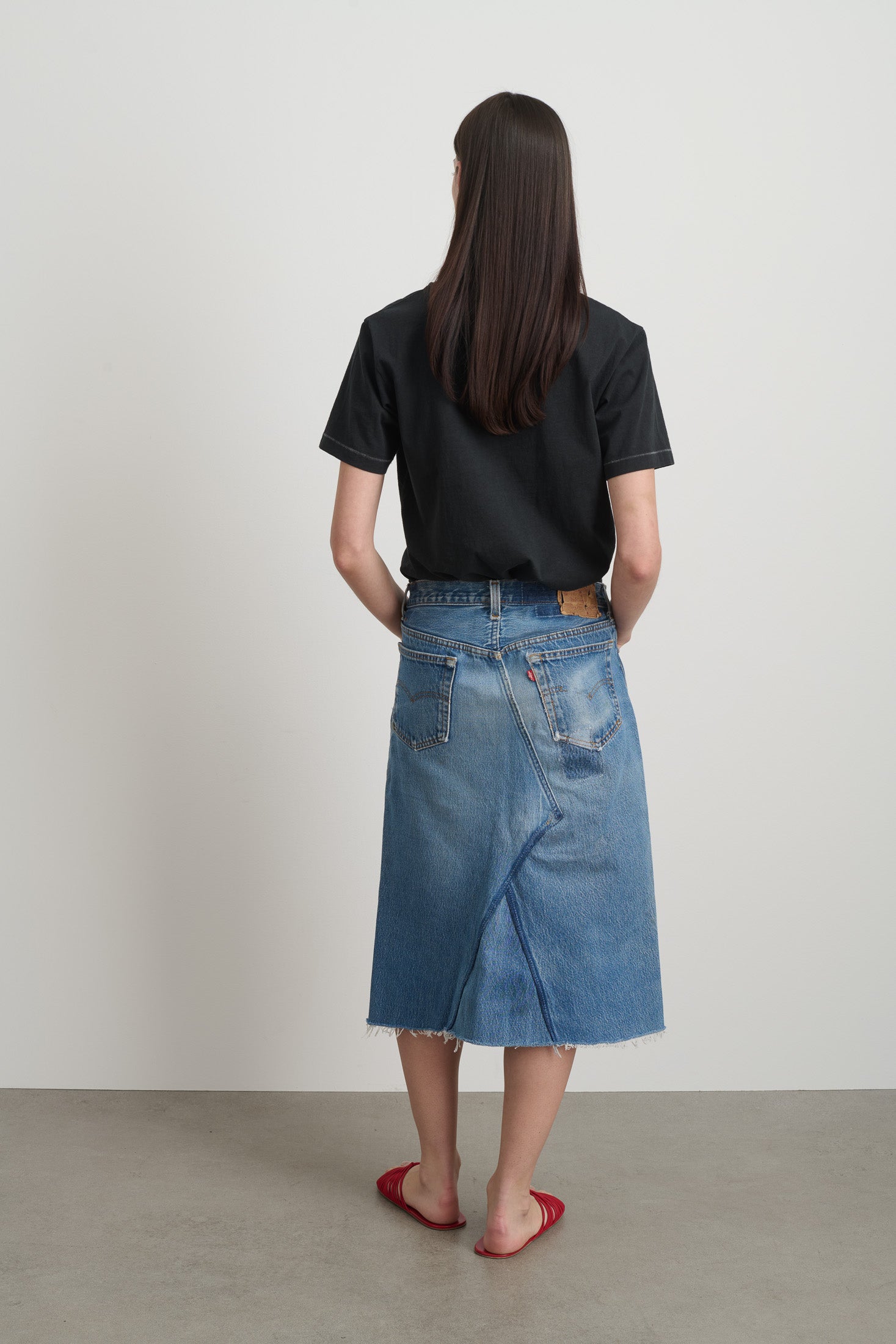 Vintage Skirt Vintage Indigo