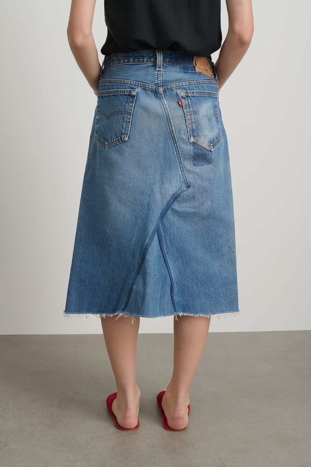 Vintage Skirt Vintage Indigo
