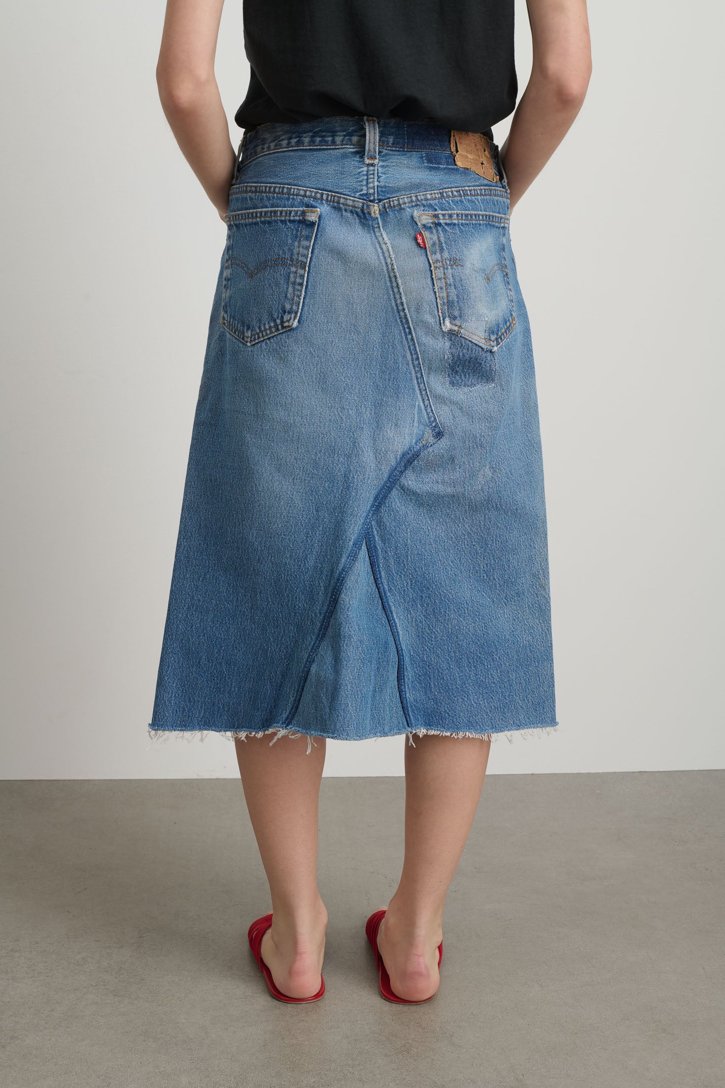 Vintage Skirt Vintage Indigo