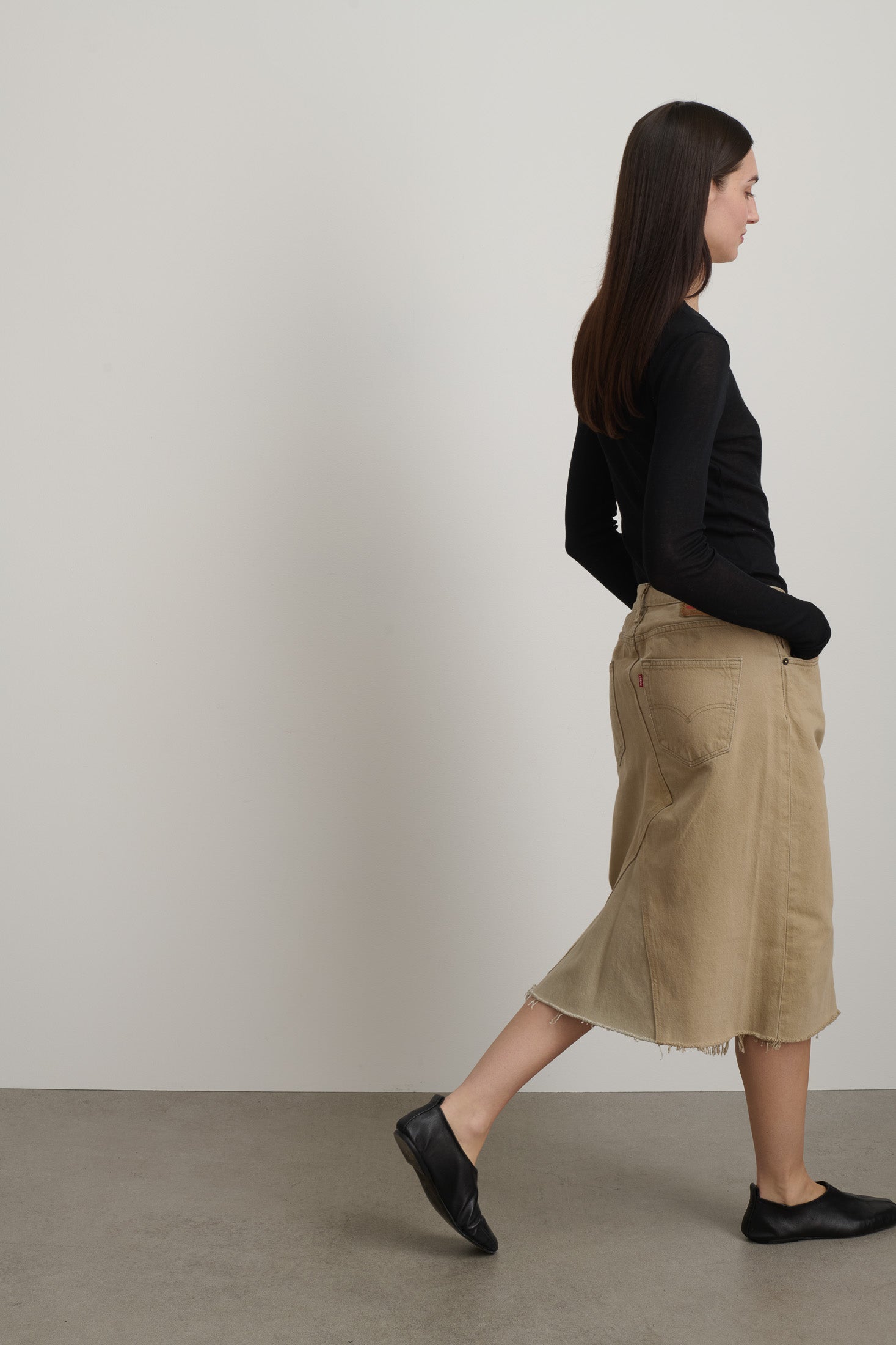 Vintage Skirt Vintage Khaki