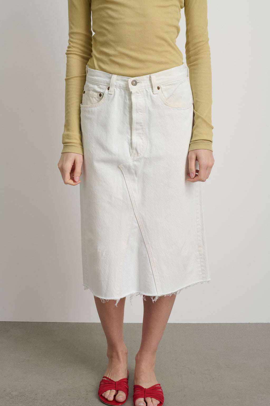 Vintage Skirt Vintage White