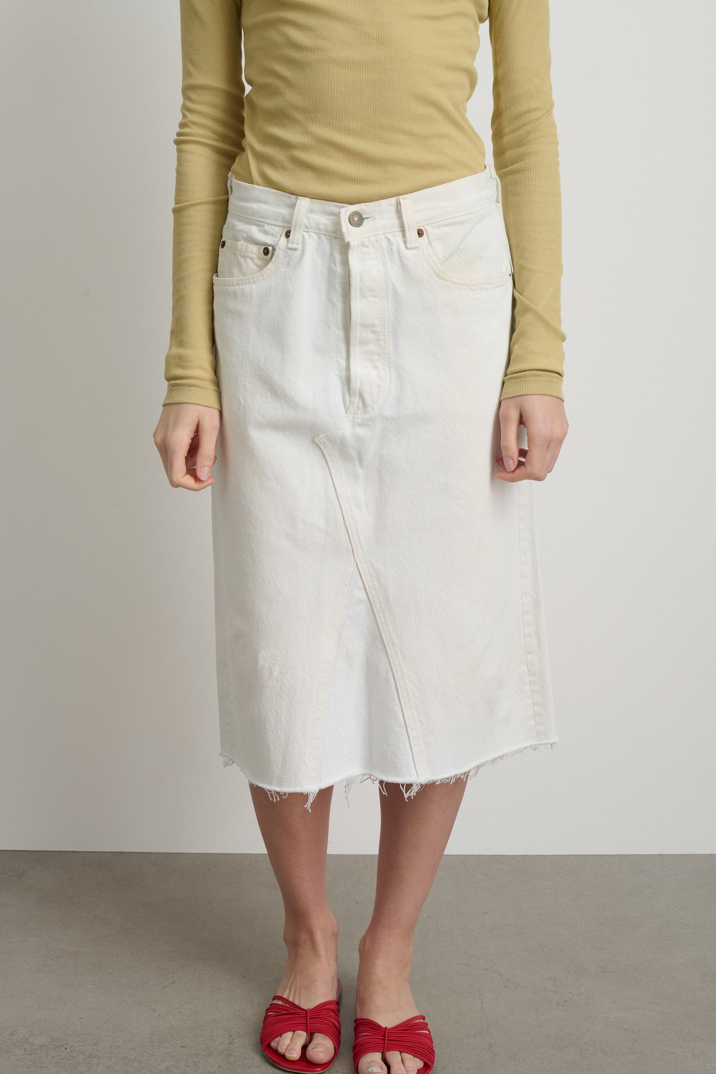 Vintage Skirt Vintage White