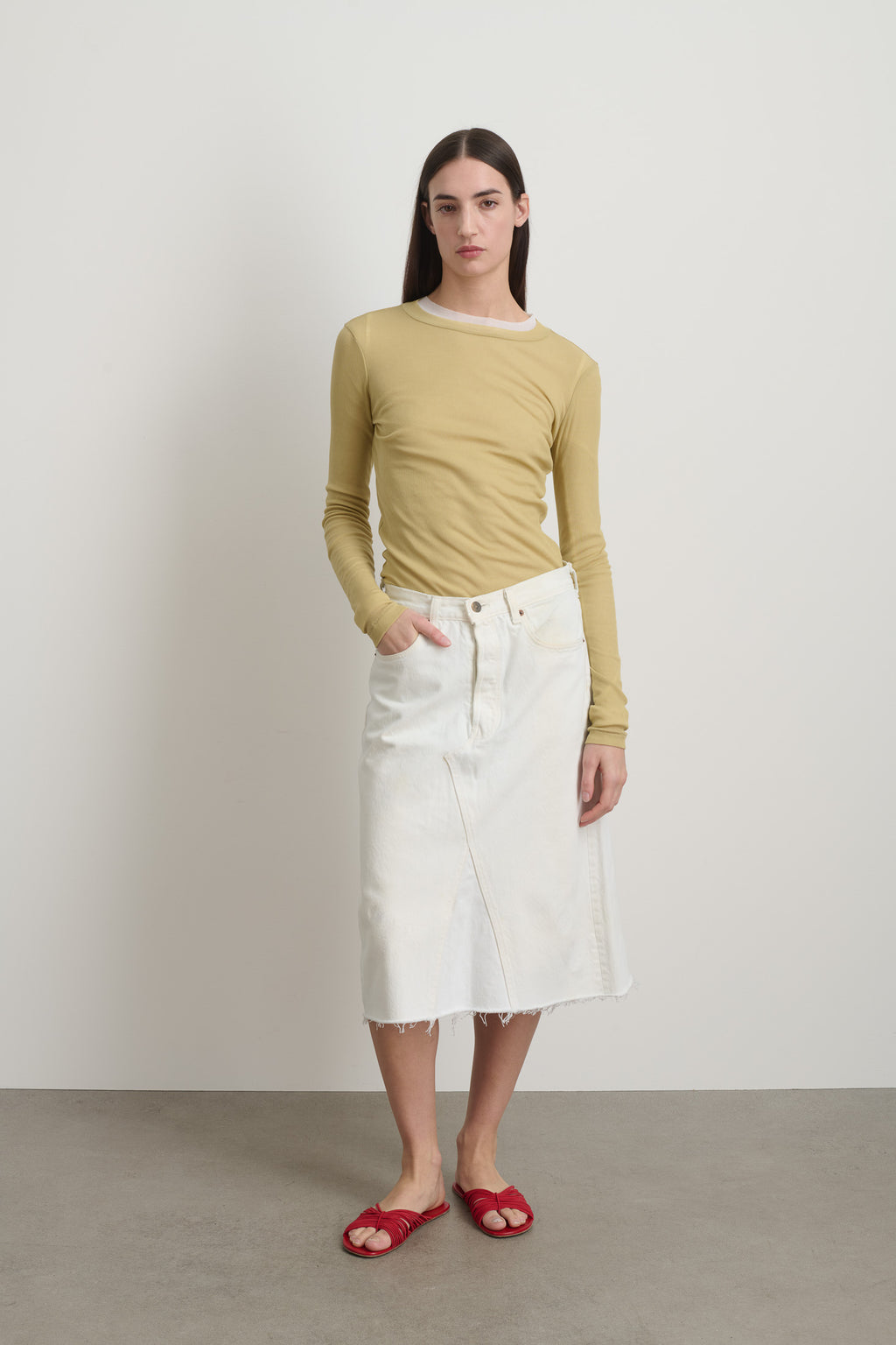 Vintage Skirt Vintage White