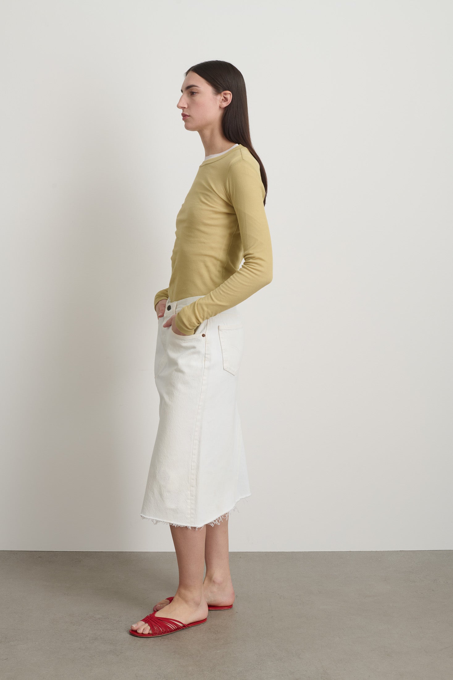 Vintage Skirt Vintage White