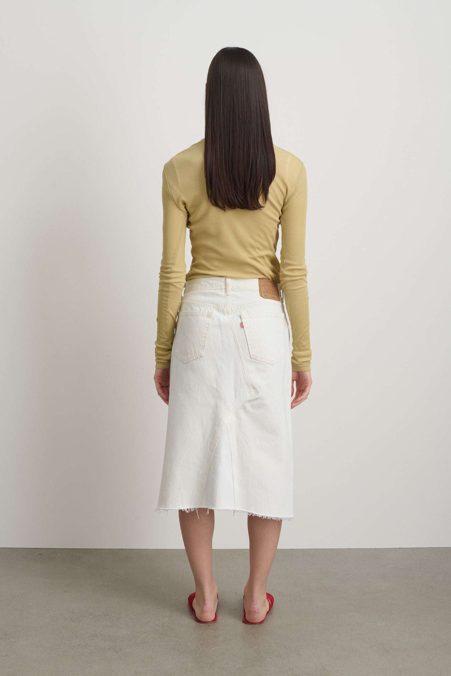 Vintage Skirt Vintage White