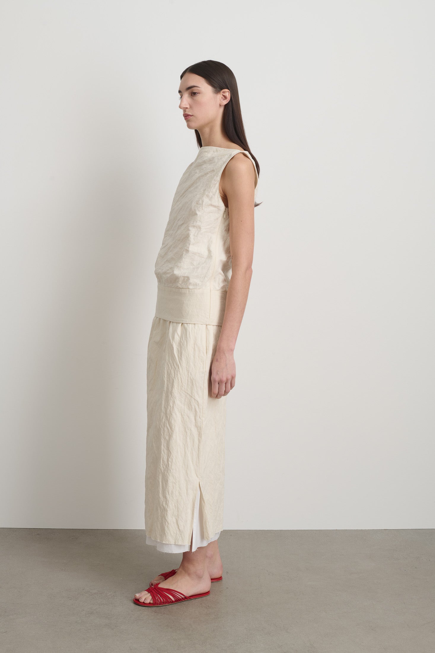 Shell Top Ecru