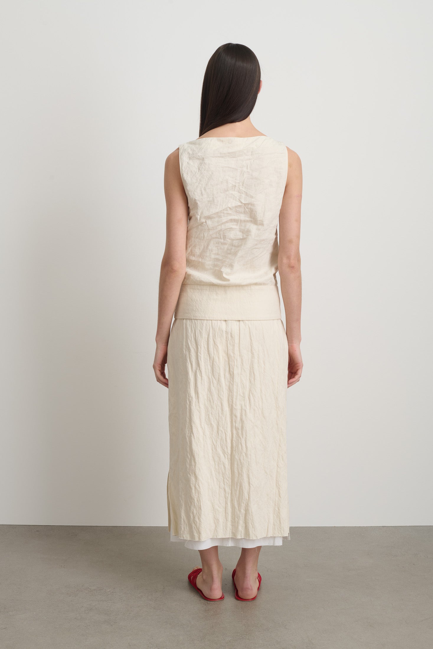 Shell Top Ecru