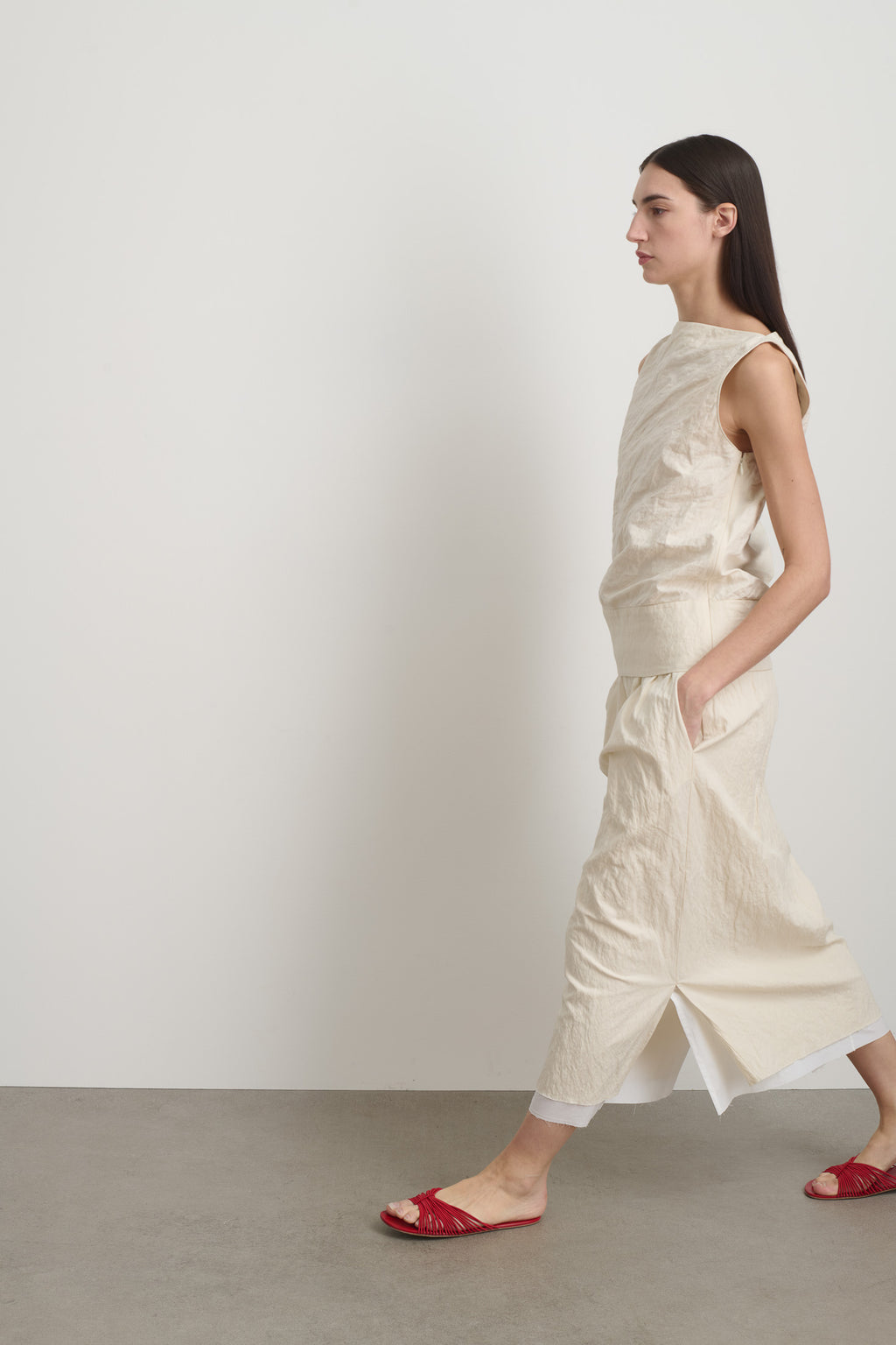 Shell Top Ecru