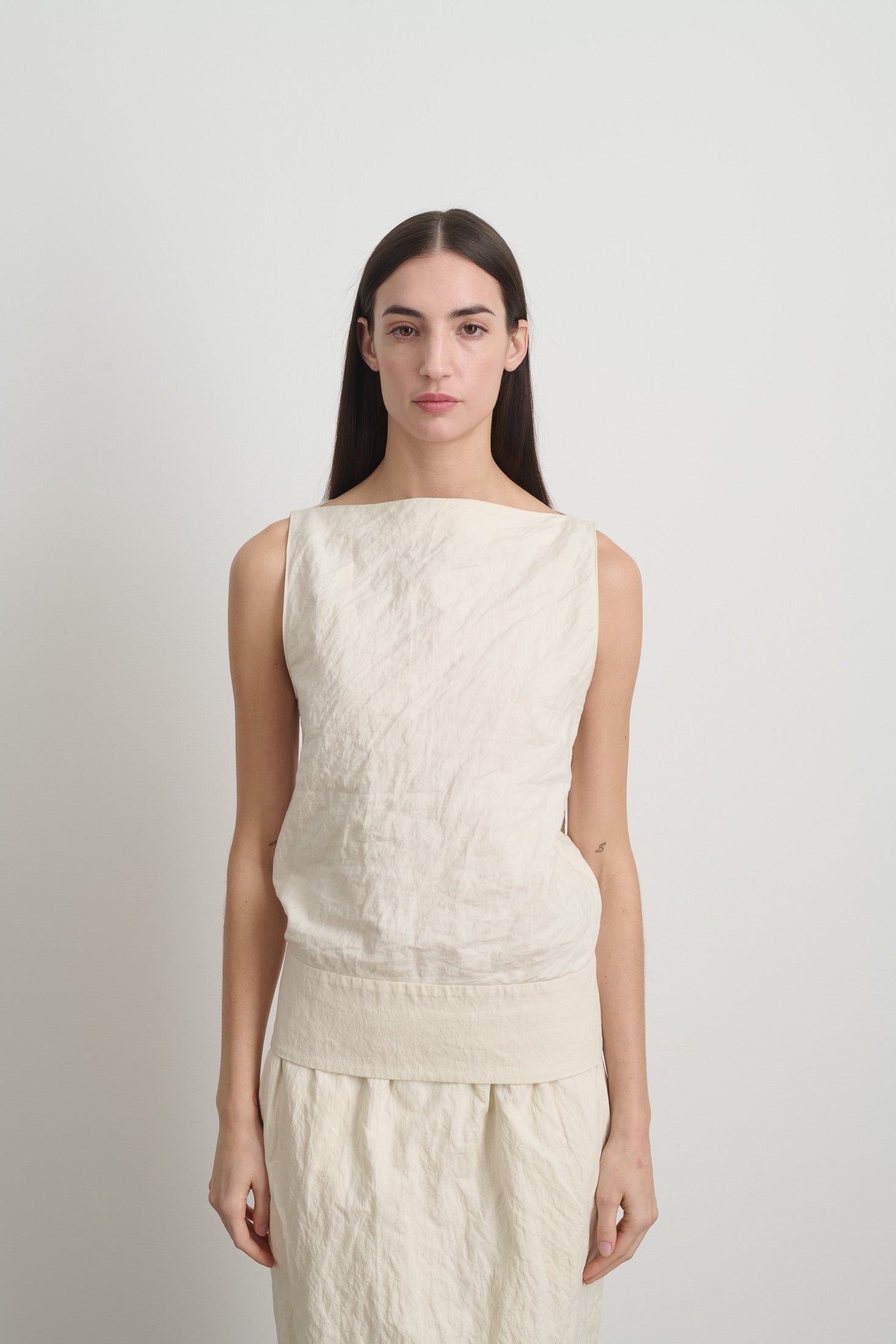 Shell Top Ecru