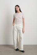 Reworked Culotte Vintage White