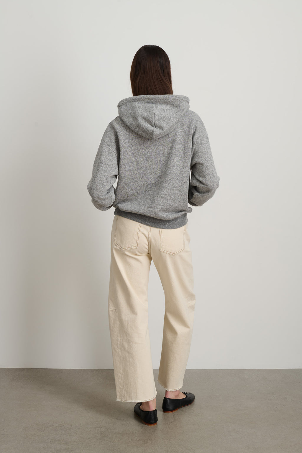 B Sides Hoodie Sweatshirt Grey Heather