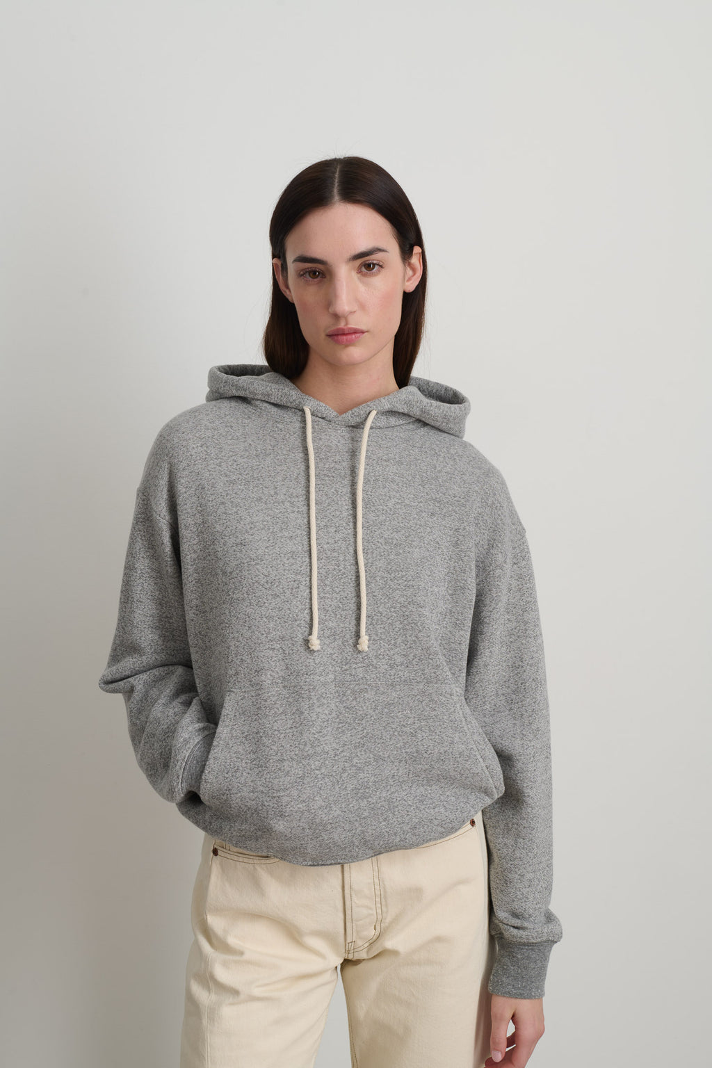 B Sides Hoodie Sweatshirt Grey Heather