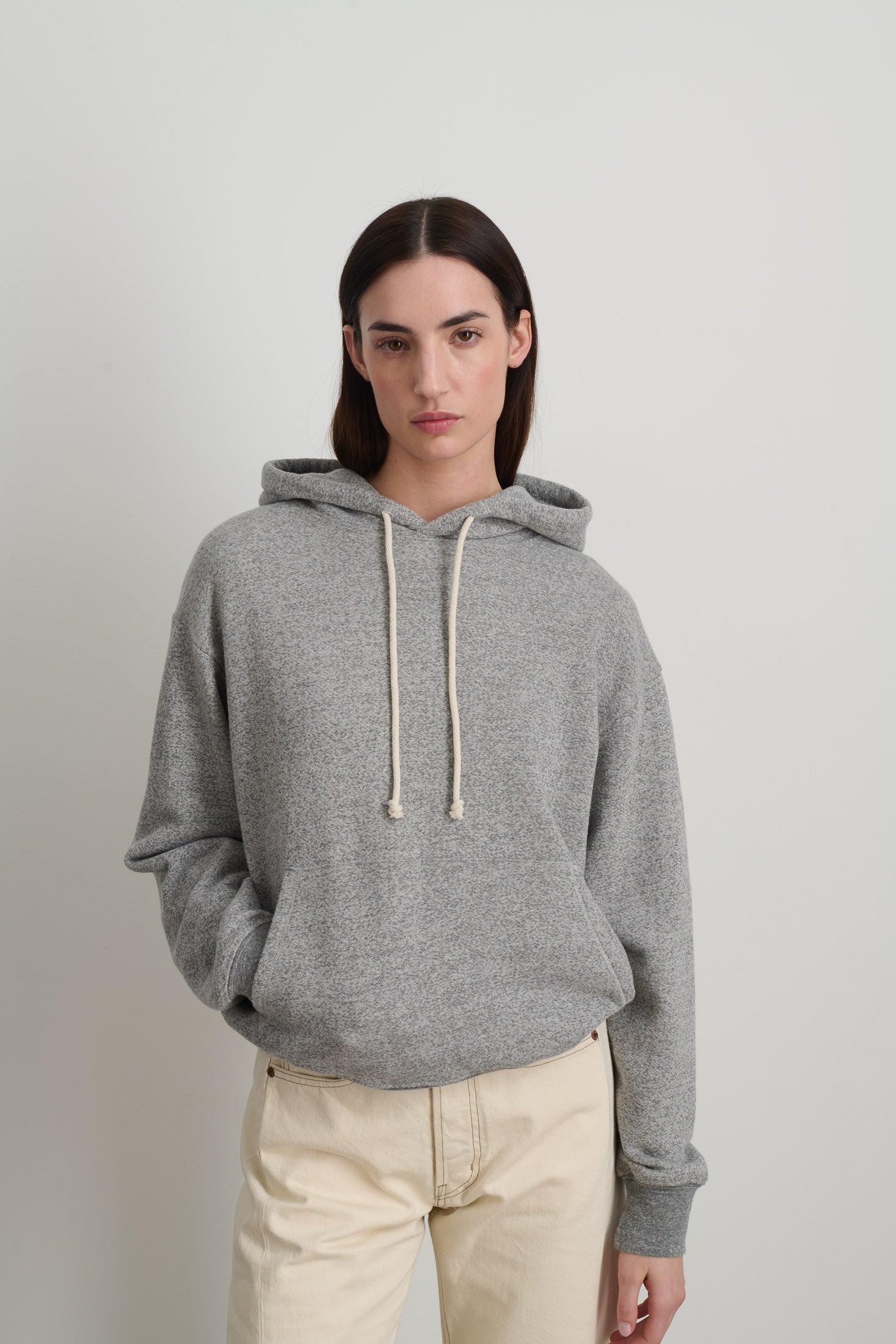 B Sides Hoodie Sweatshirt Grey Heather