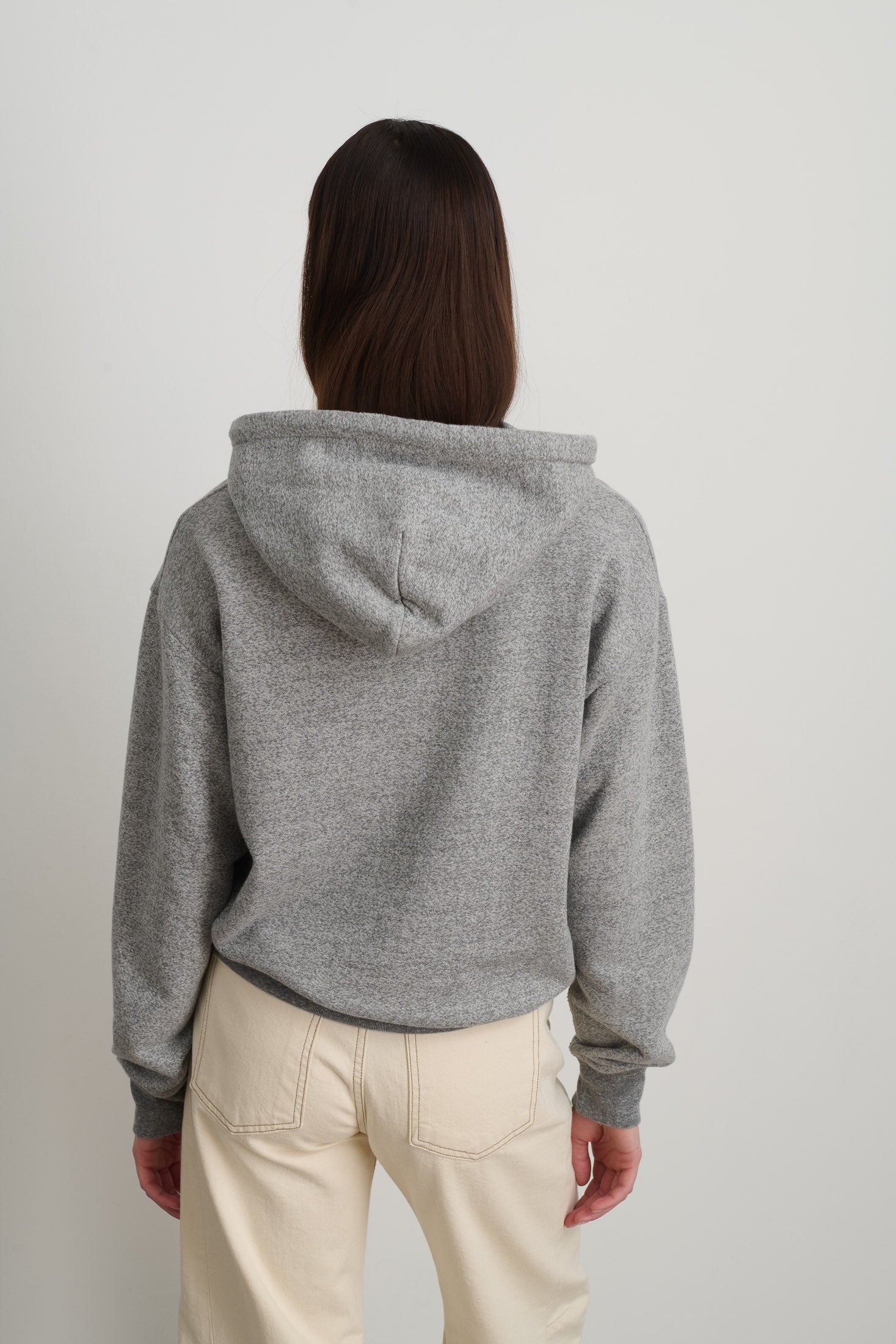 B Sides Hoodie Sweatshirt Grey Heather