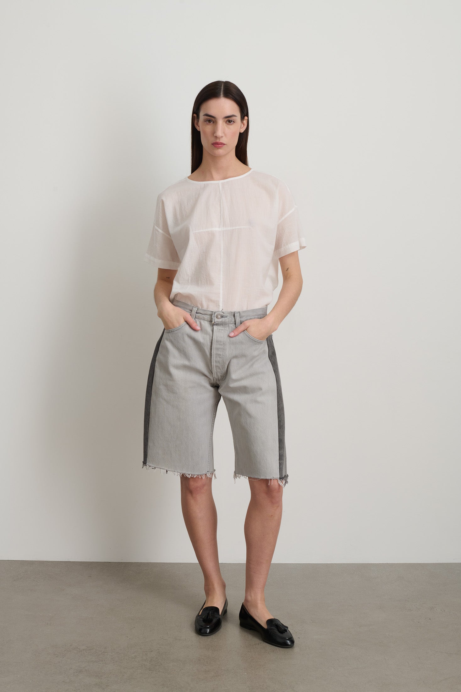 Vintage Lasso Short Grey