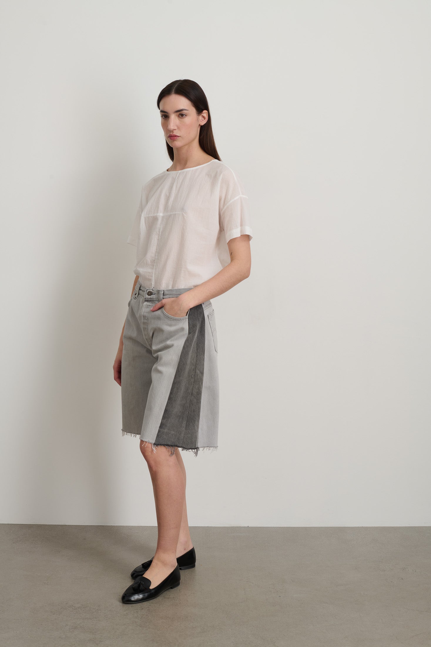 Vintage Lasso Short Grey