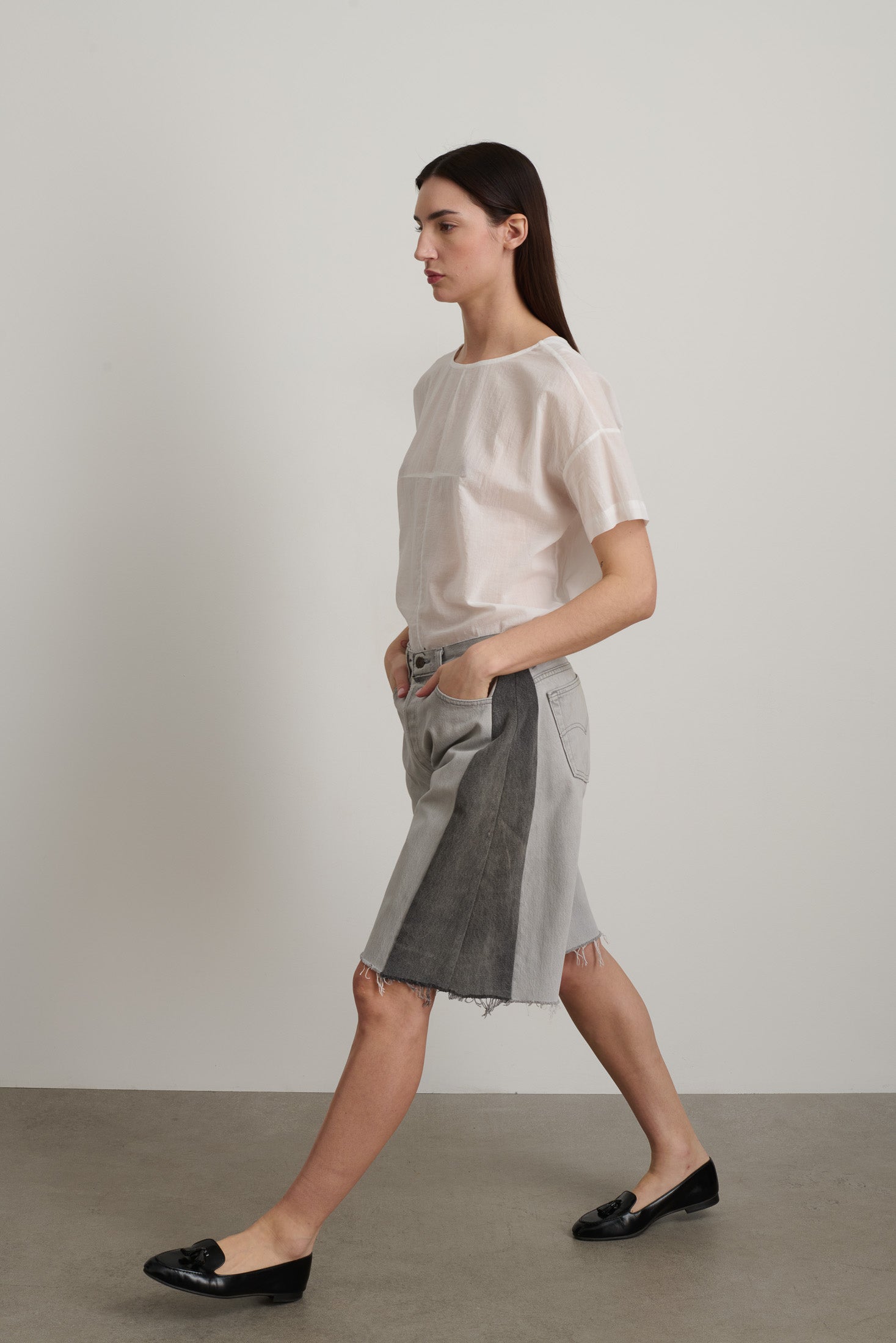 Vintage Lasso Short Grey