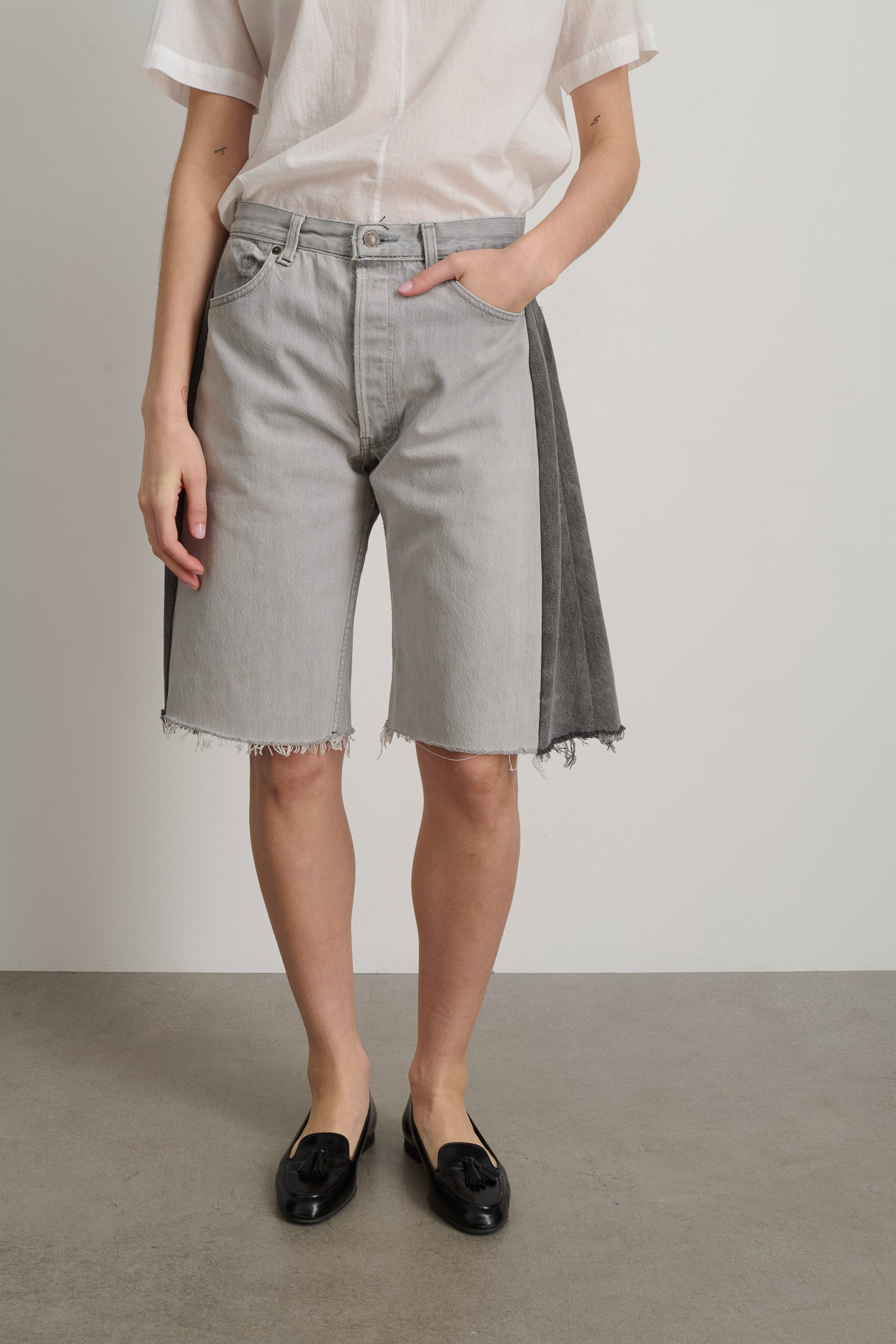 Vintage Lasso Short Grey