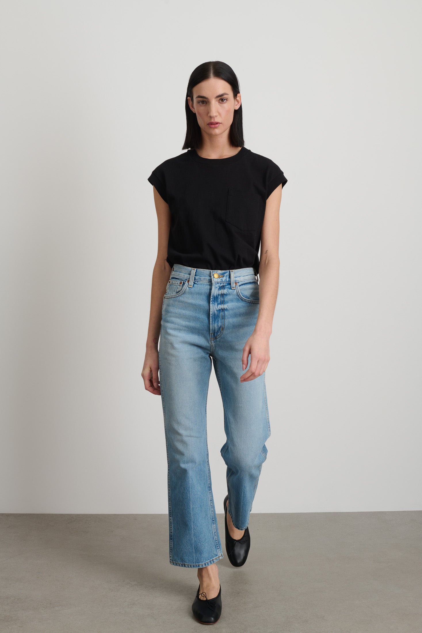 Plein Relaxed Straight Jean Tate Vintage
