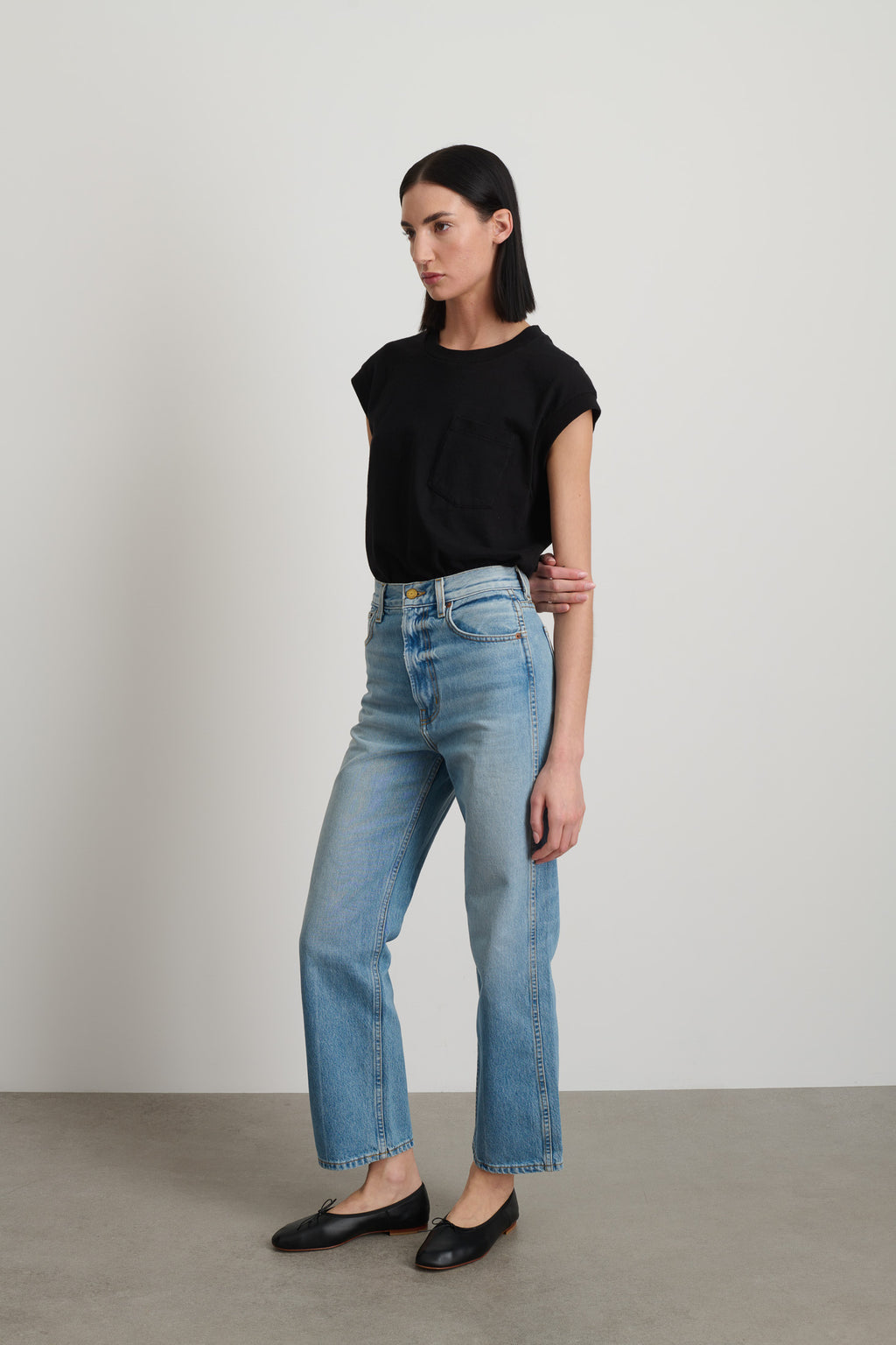 Plein Relaxed Straight Jean Tate Vintage