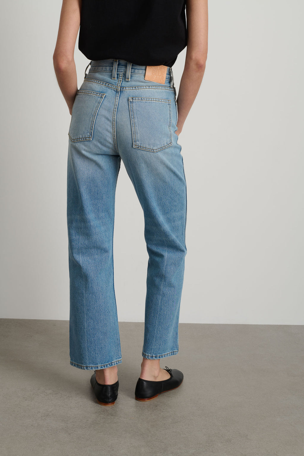 Plein Relaxed Straight Jean Tate Vintage