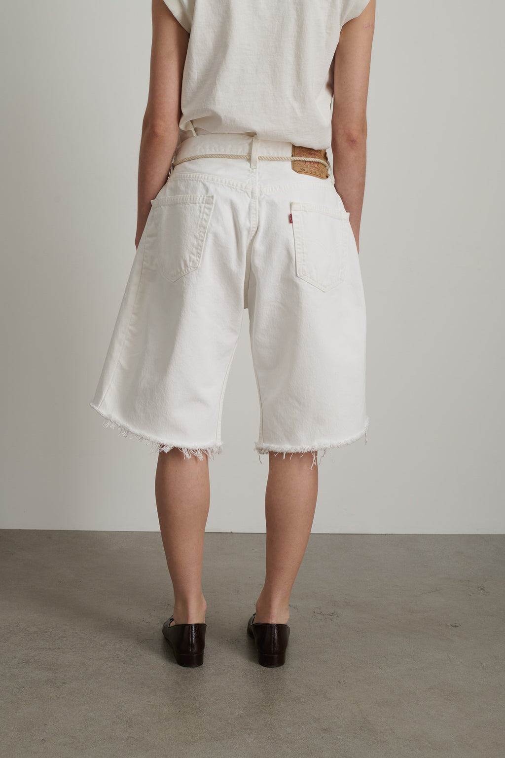 Vintage Lasso Short Vintage White