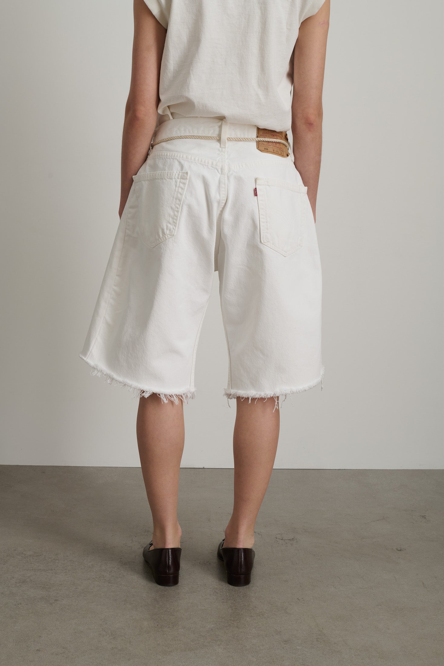 Vintage Lasso Short Vintage White
