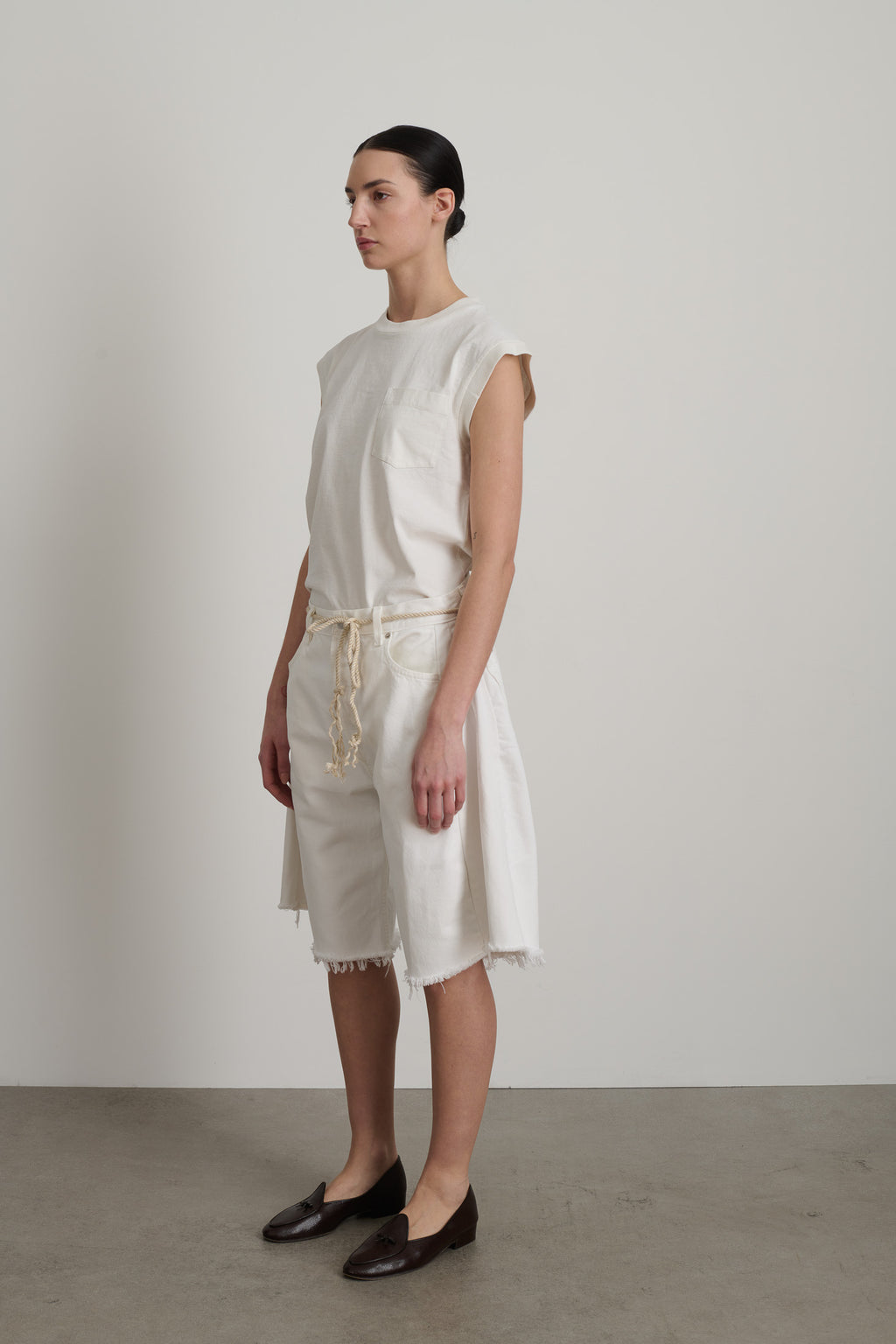 Vintage Lasso Short Vintage White
