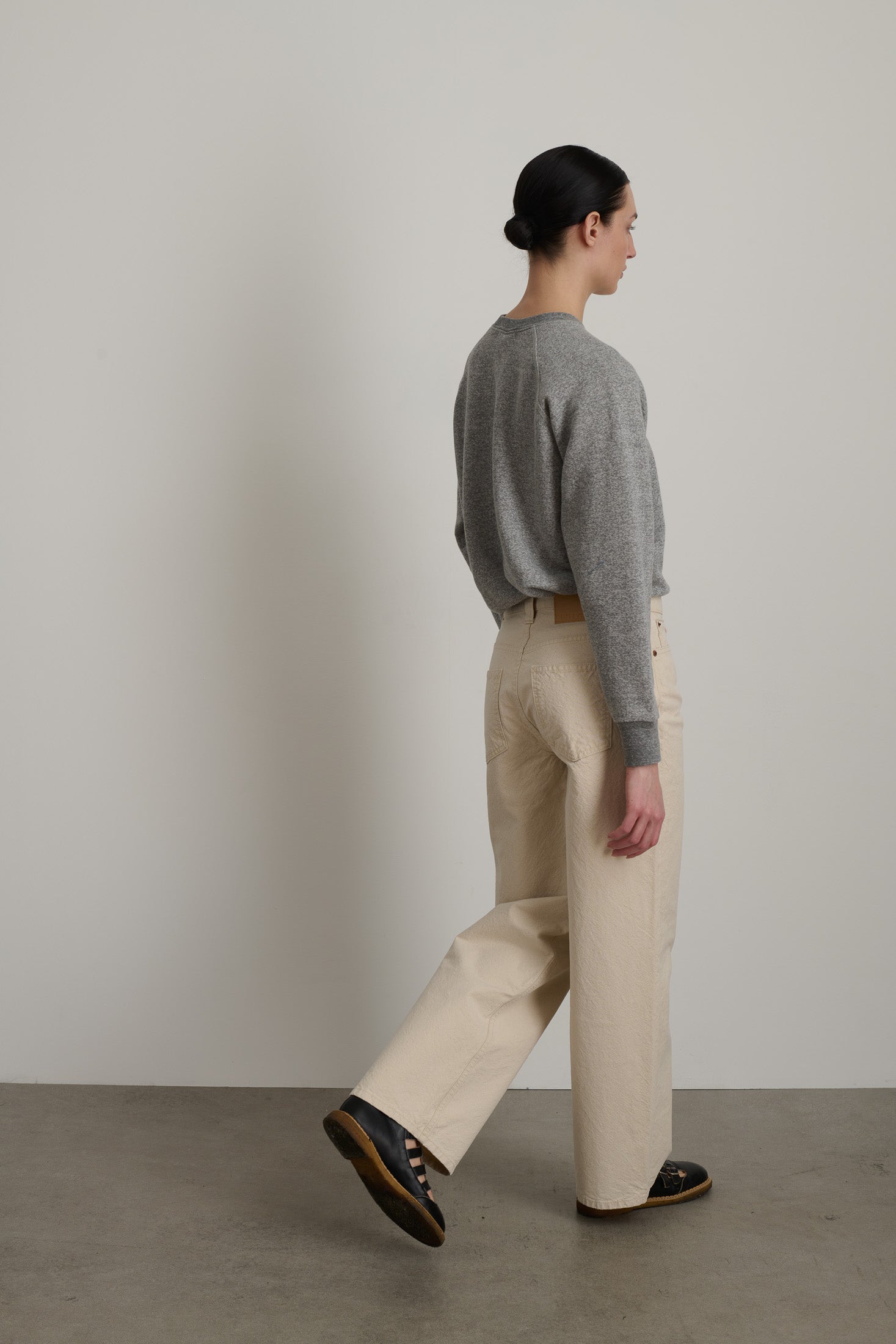 Easy Jean Mere White