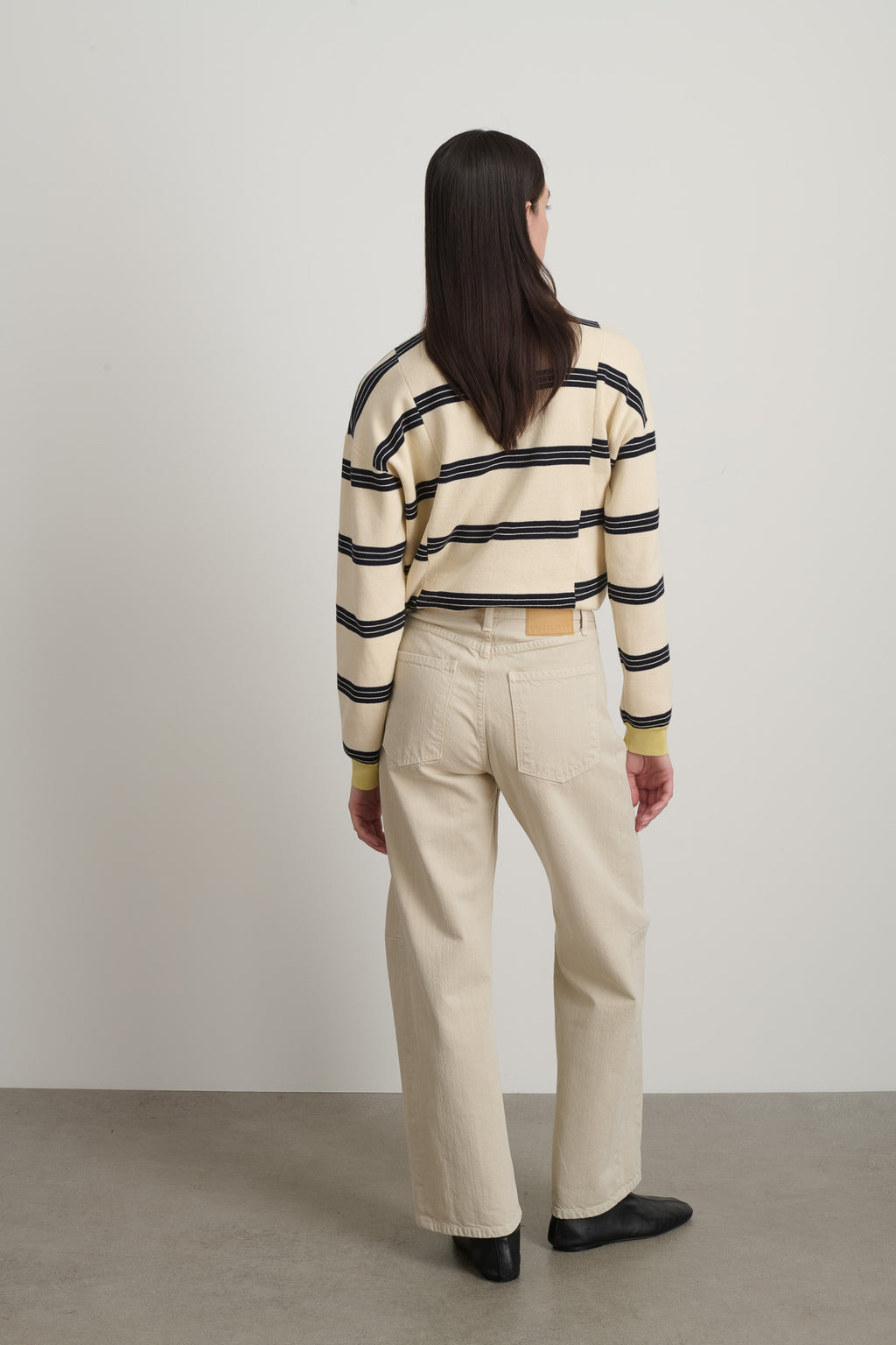 Slim Lasso Jean Chalk Overdye
