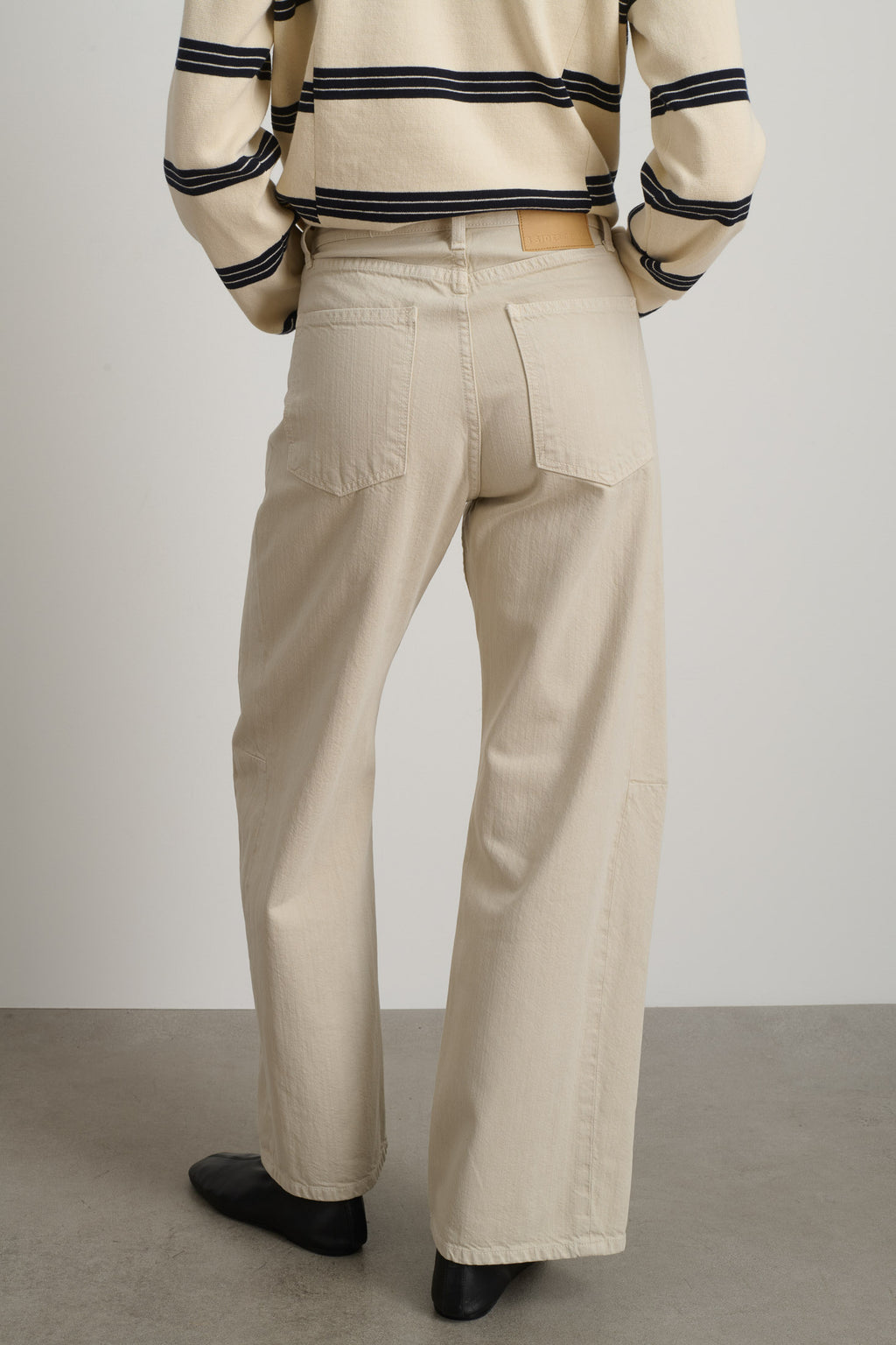 Slim Lasso Jean Chalk Overdye