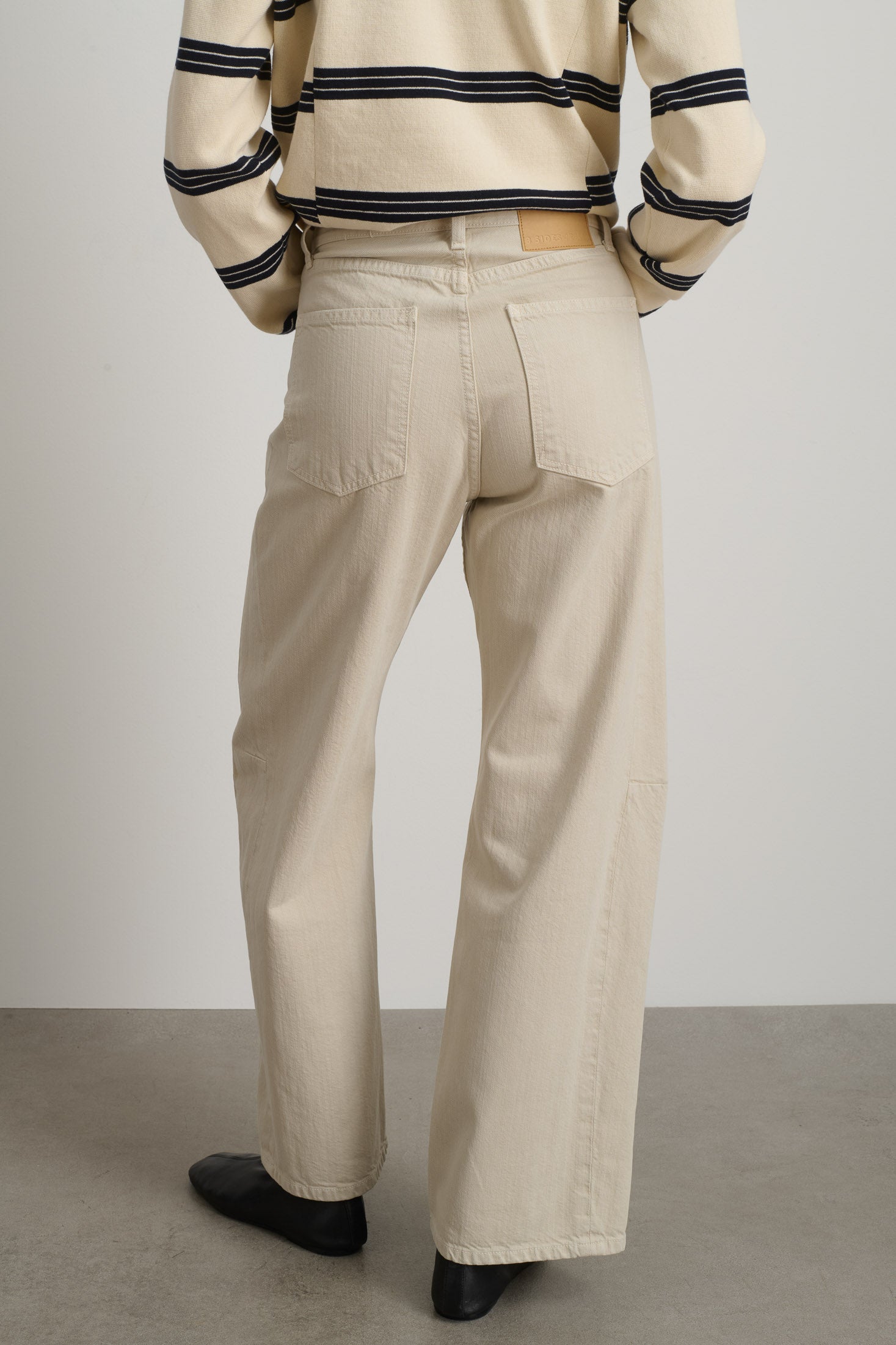 Slim Lasso Jean Chalk Overdye