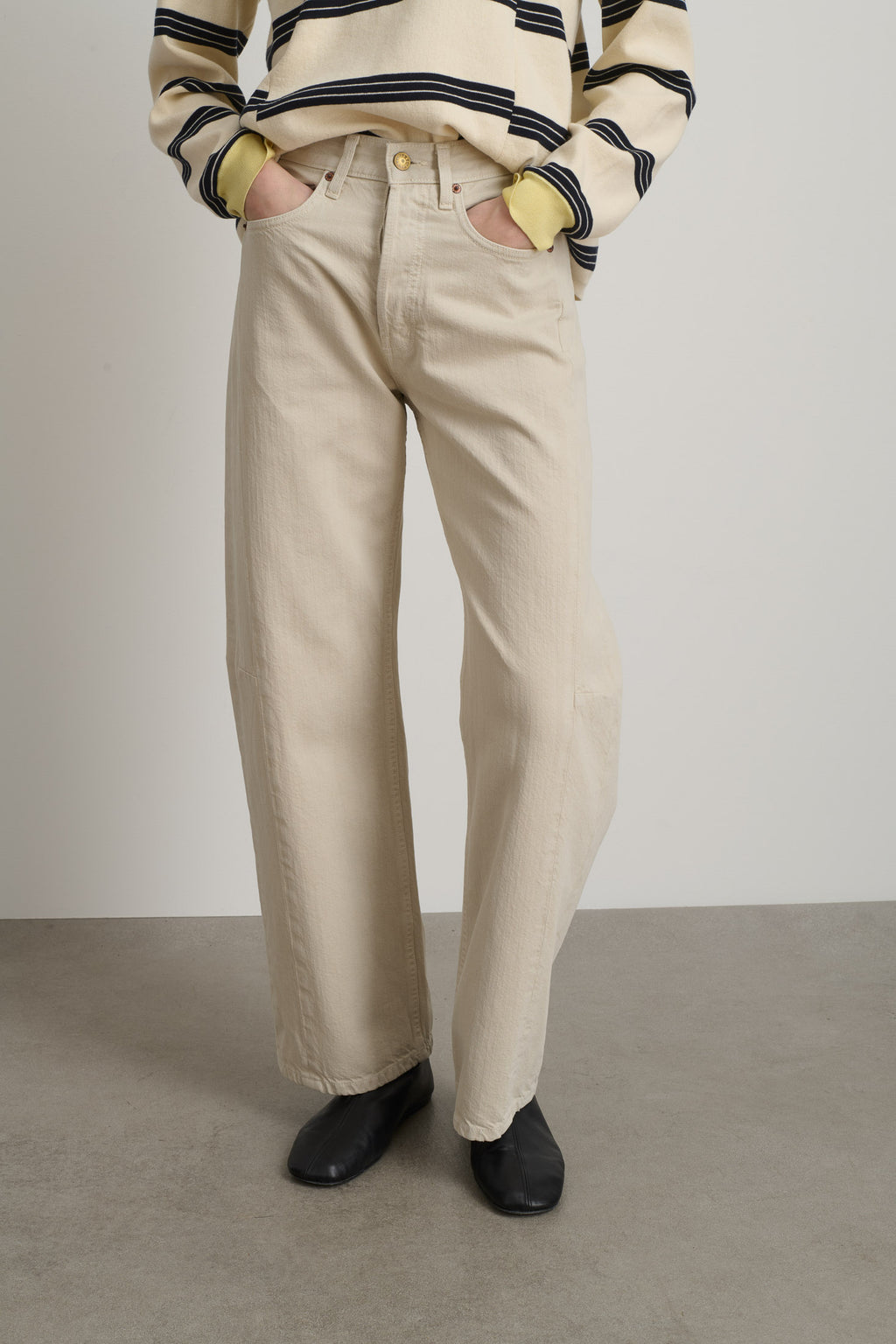 Slim Lasso Jean Chalk Overdye