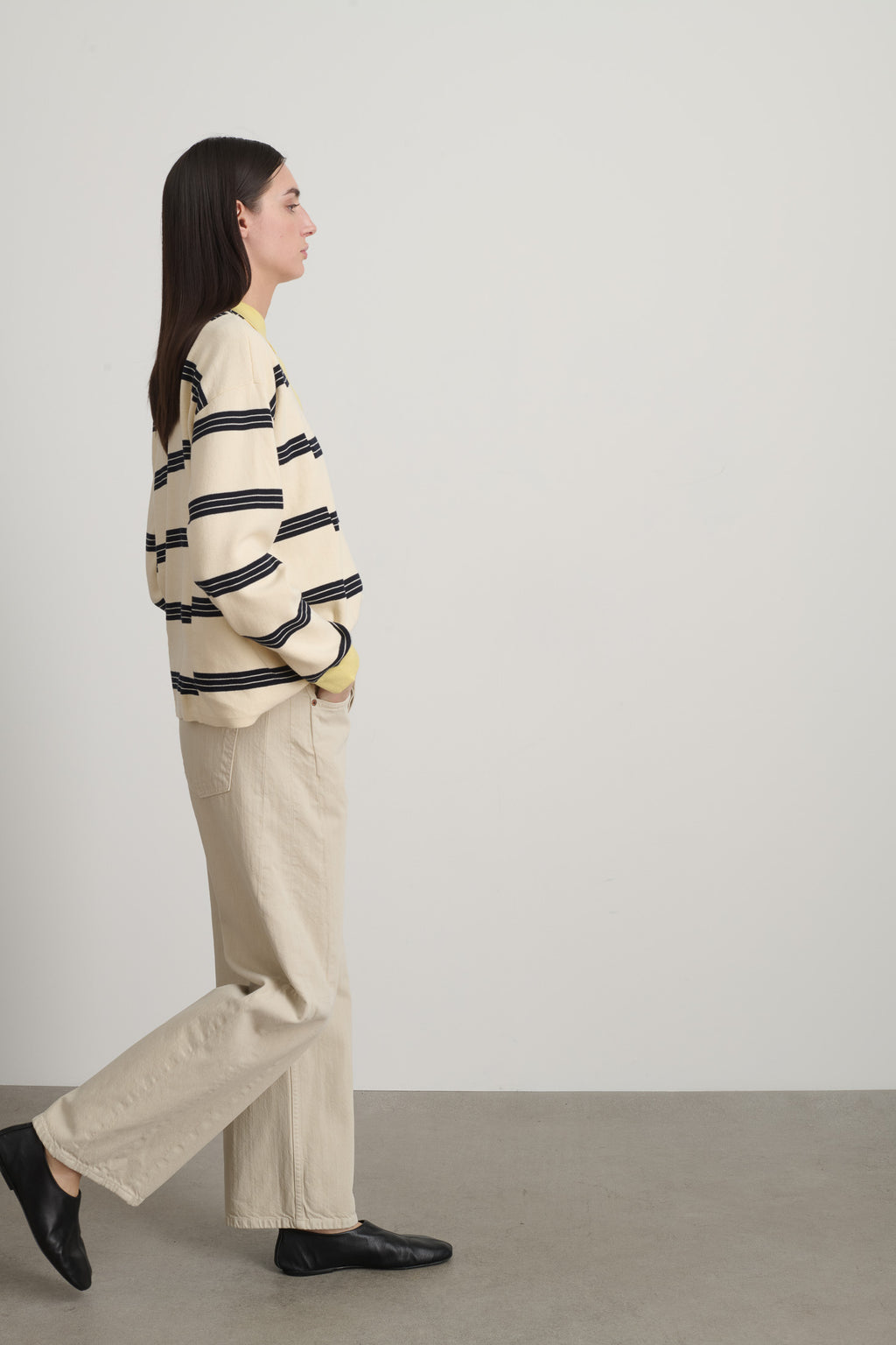 Slim Lasso Jean Chalk Overdye