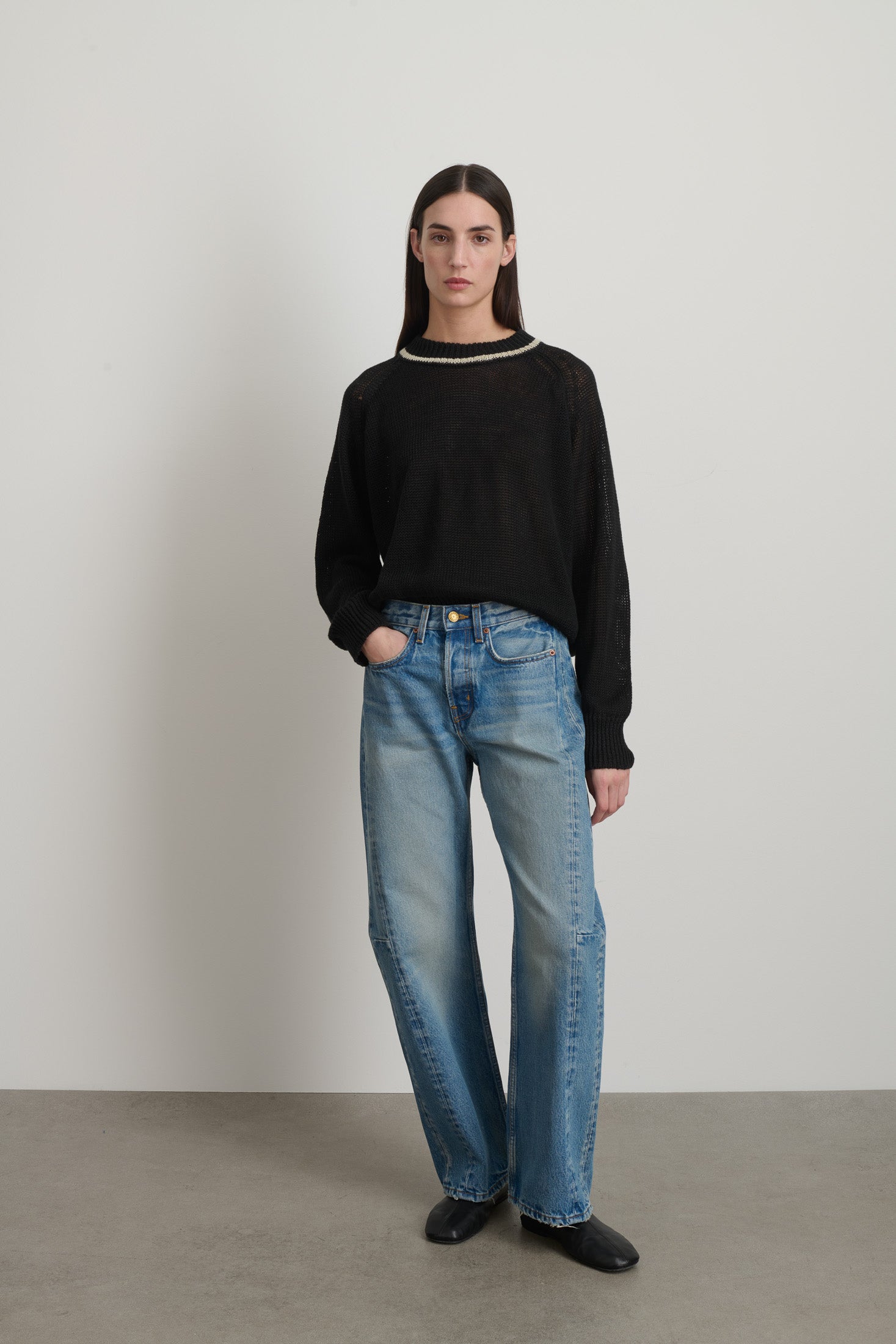 Slim Lasso Jean Shell Vintage Wash - Women | B Sides Jeans