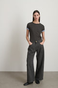 Floppy Jean Washed Black